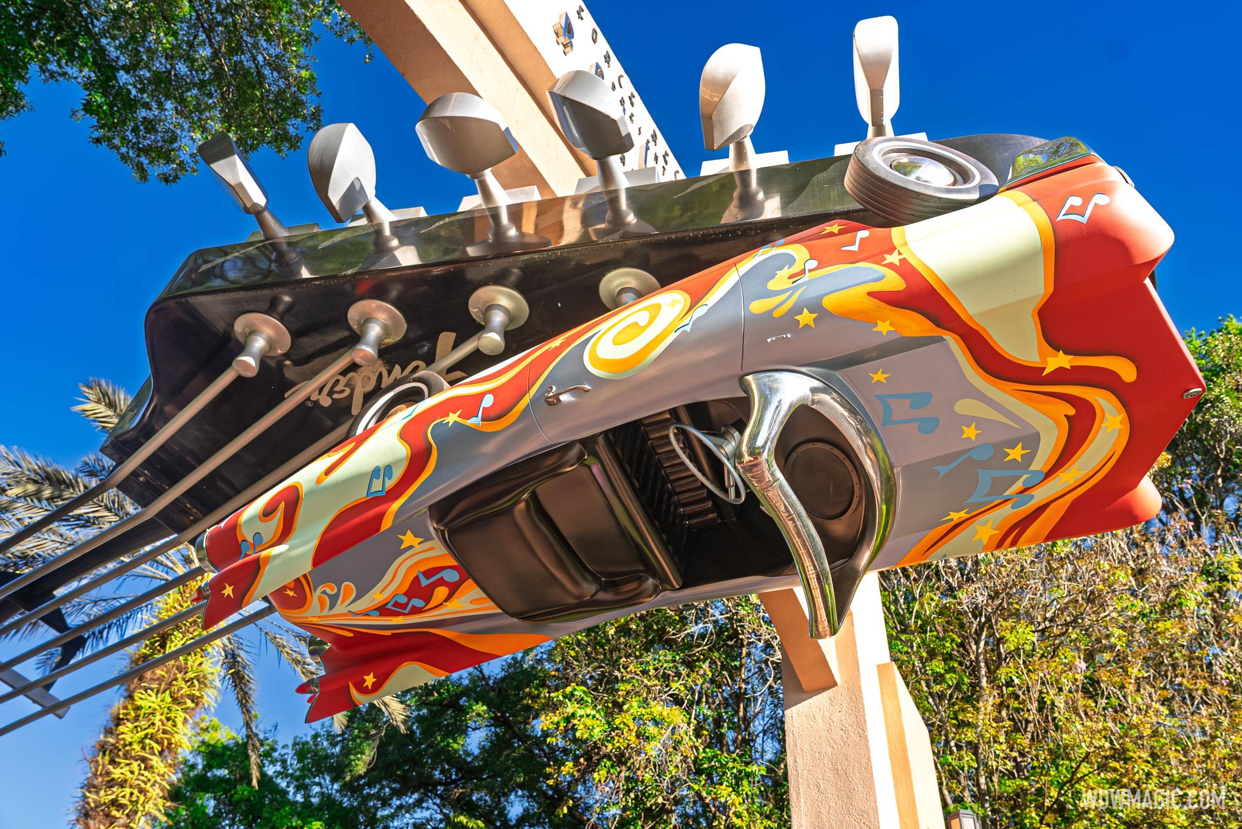 Rock 'n' Roller Coaster Marquee Limo Transformation Nearly Complete at Disney's Hollywood Studios