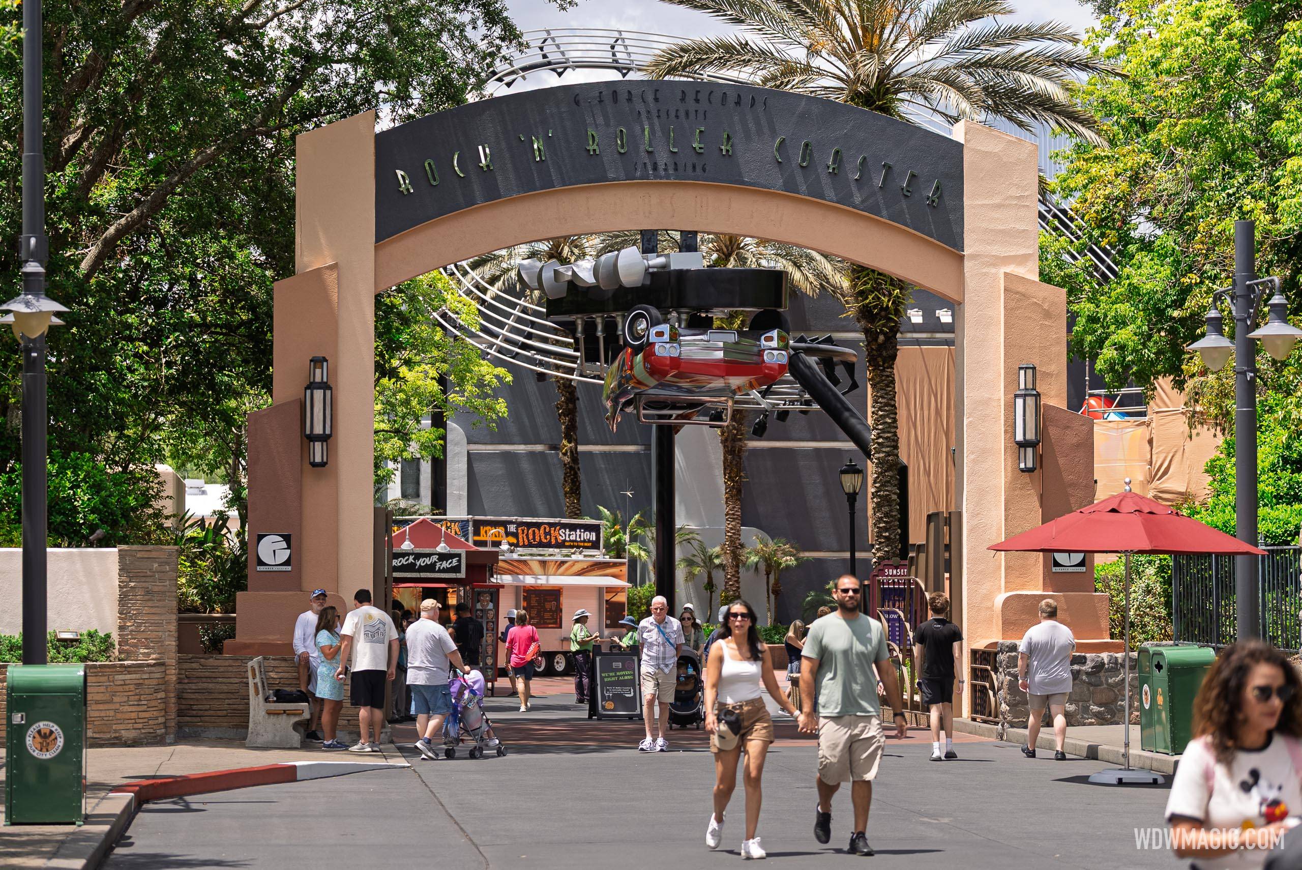 Rock 'n' Roller Coaster Construction Updates: New Colors and Finishes - April 23 2026