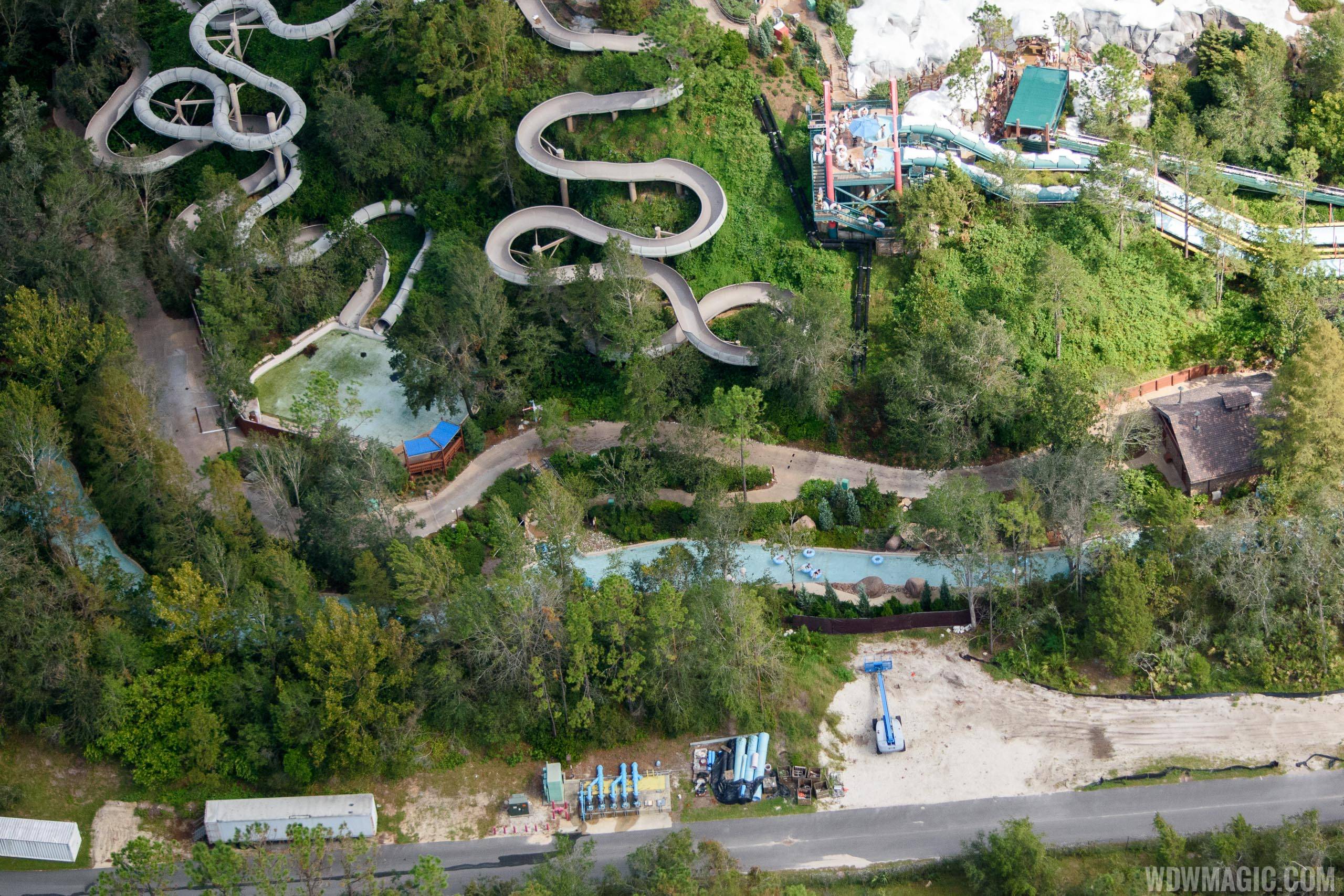 PHOTO - Runoff Rapids remains closed at Disney's Blizzard Beach