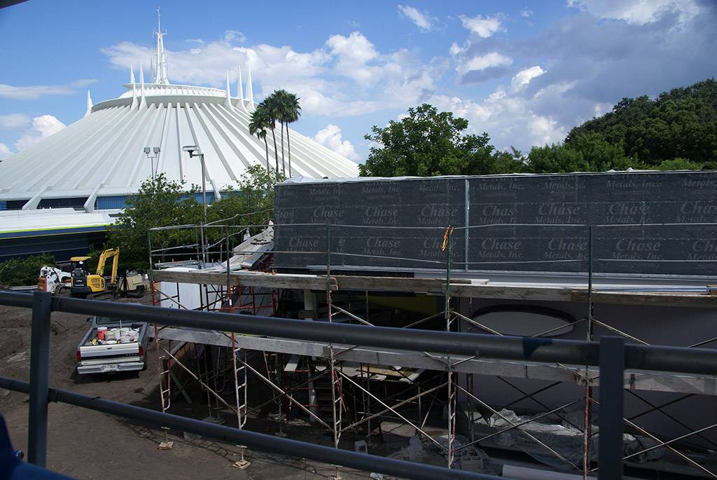 Former Tomorrowland Skyway station rebuilding update