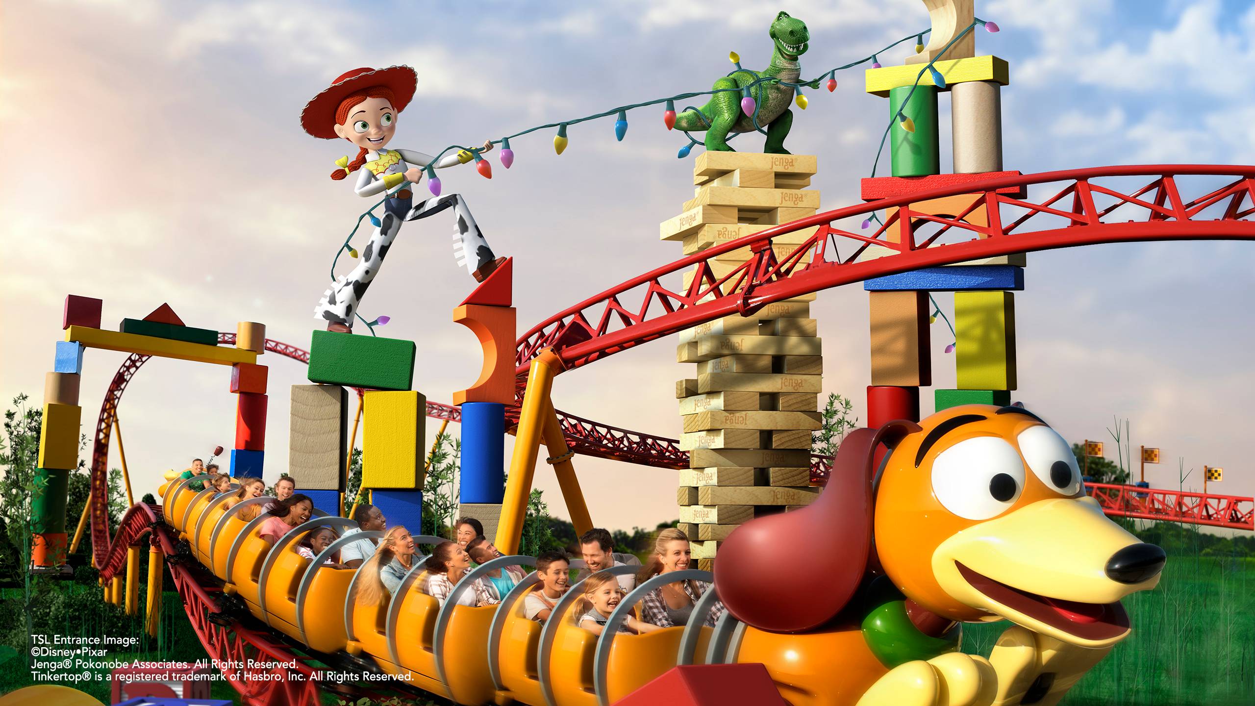 Toy Story Land's Slinky Dog Dash wagging tails temporarily removed