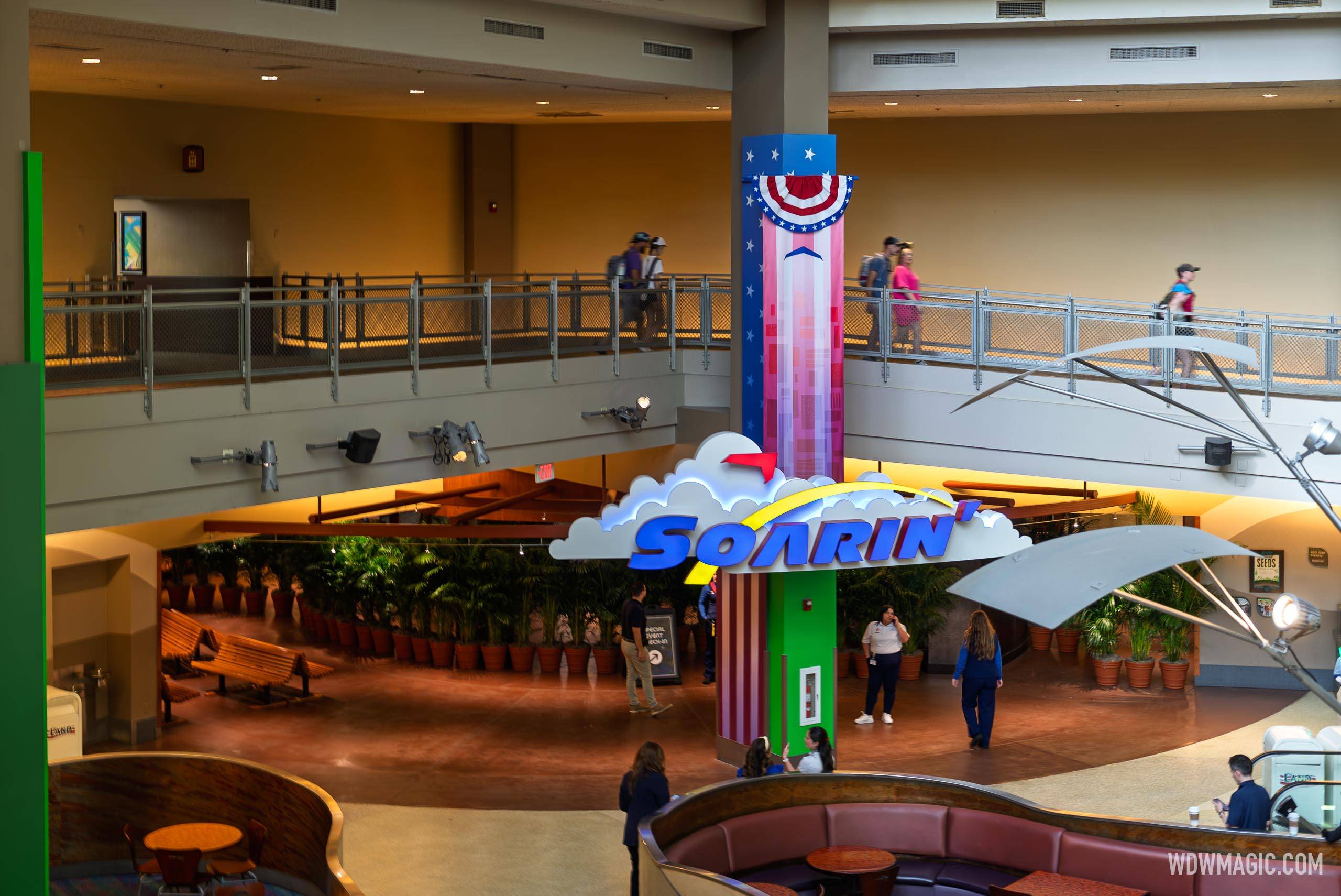 Red, White, and Blue: Soarin' Across America's New Look at the Land Pavilion
