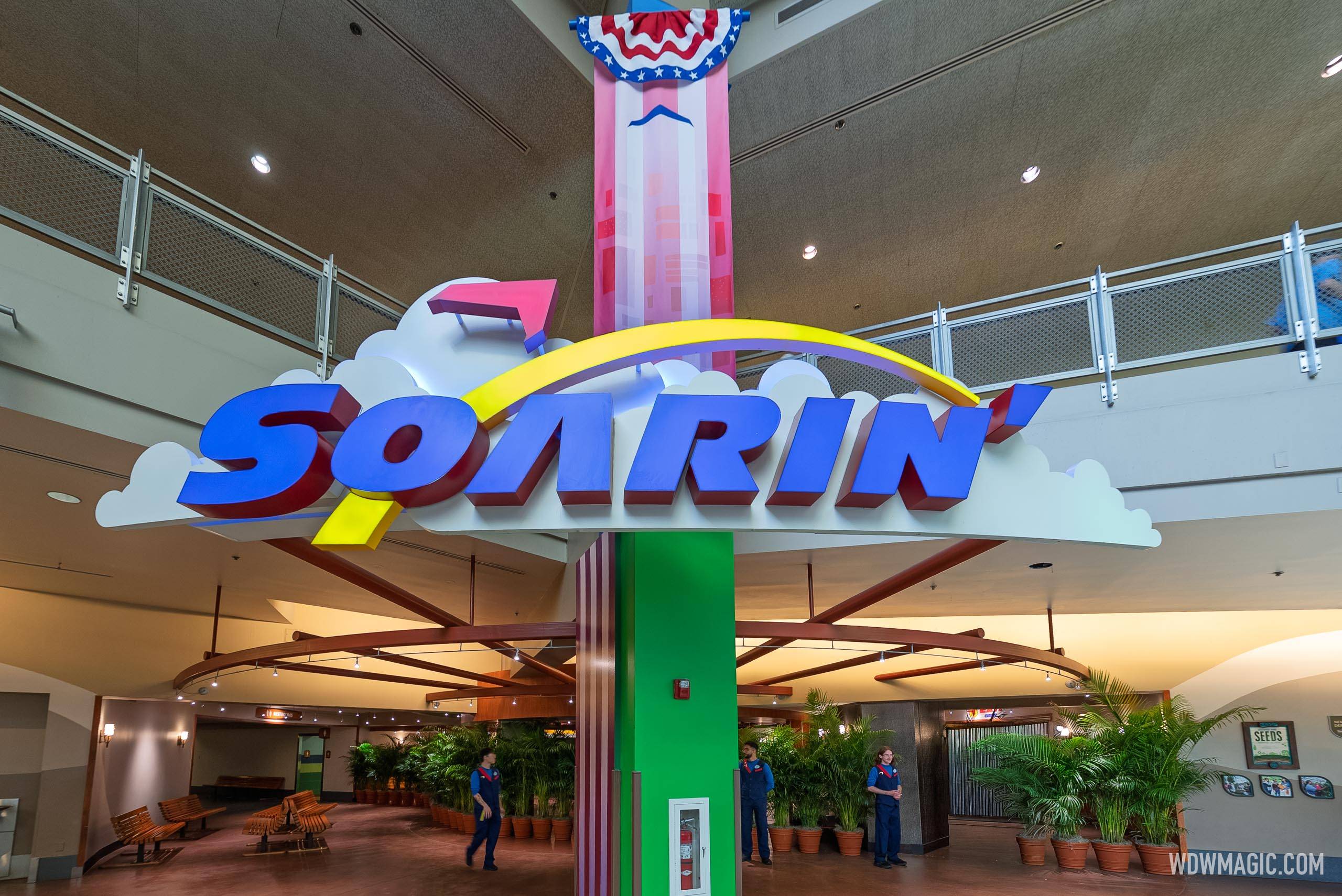 Red, White, and Blue: Soarin' Across America's New Look at the Land Pavilion