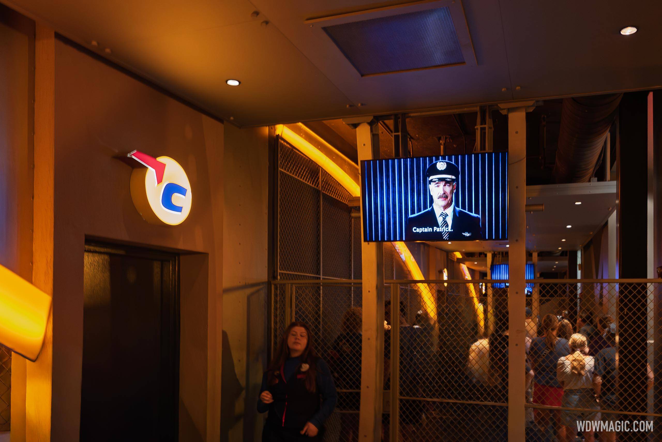 Soarin' Across America Patrick Warburton Pre-show