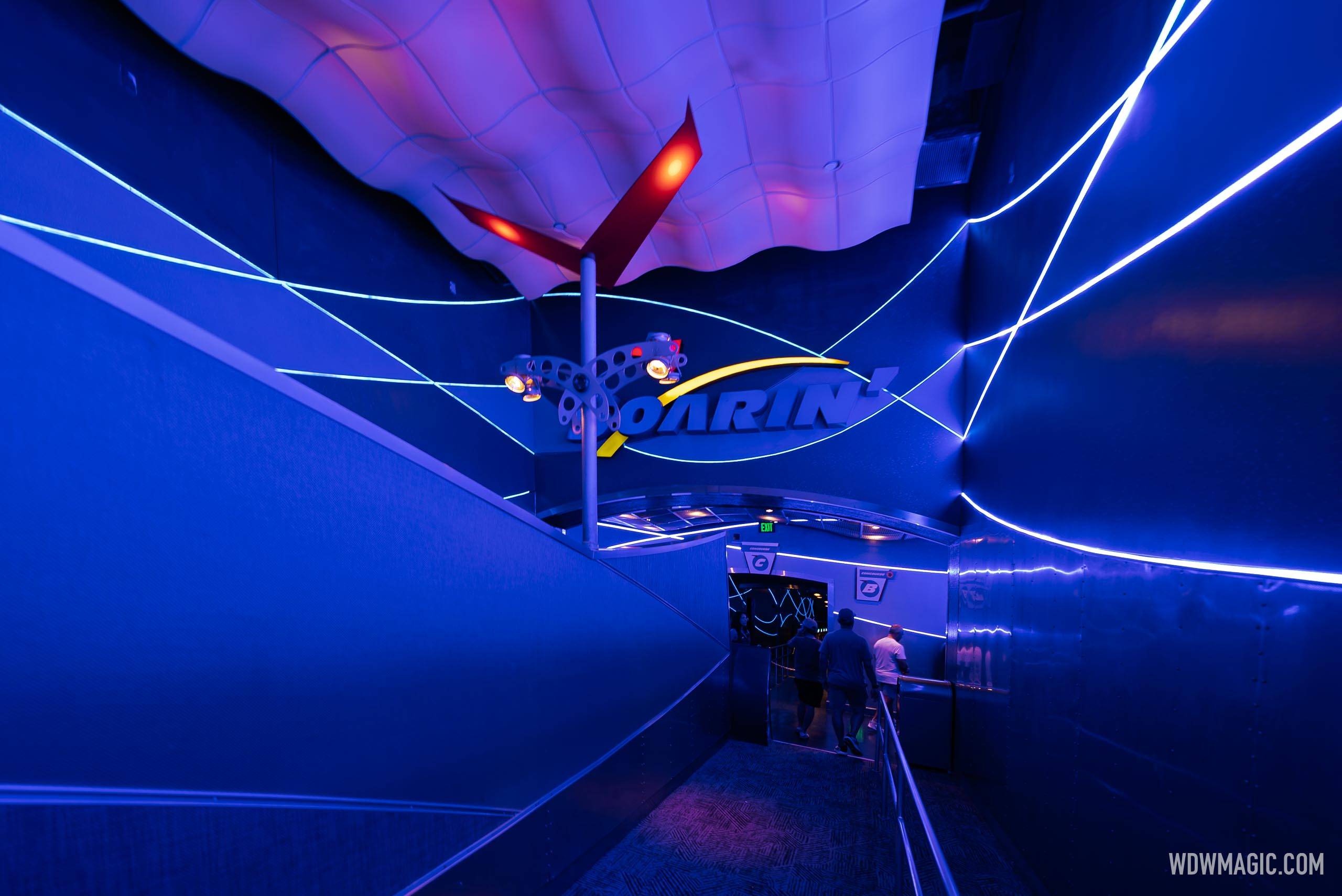 Soarin' Across America queue