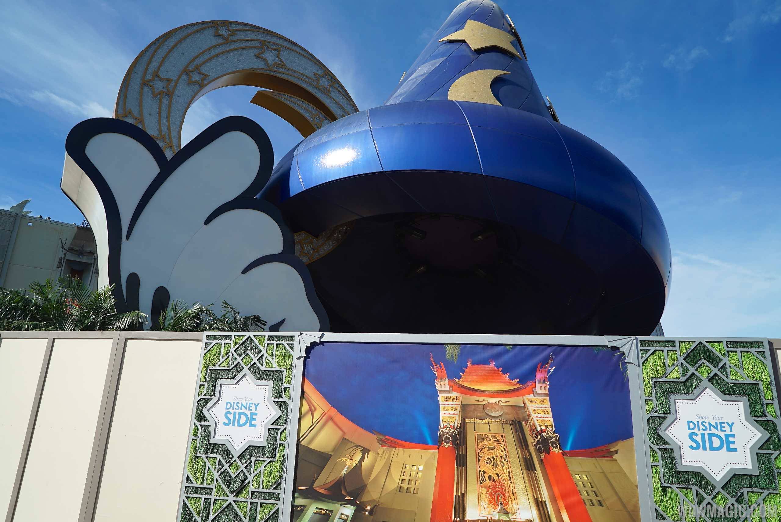 PHOTOS - First section of the Sorcerer Mickey Hat icon removed