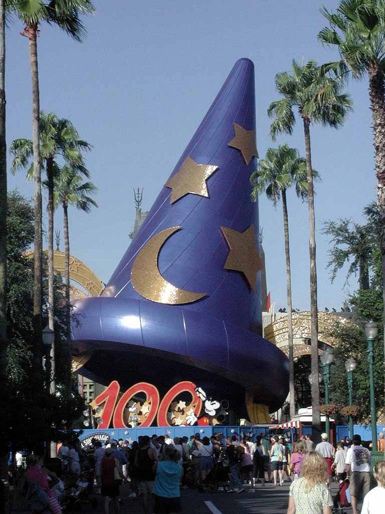 Sorcerer Mickey Hat Icon construction
