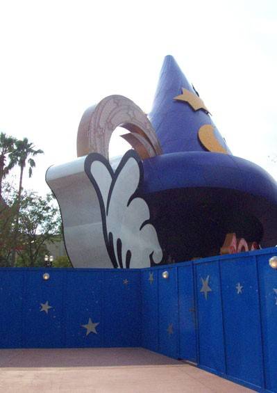 Sorcerer Mickey Hat Icon construction