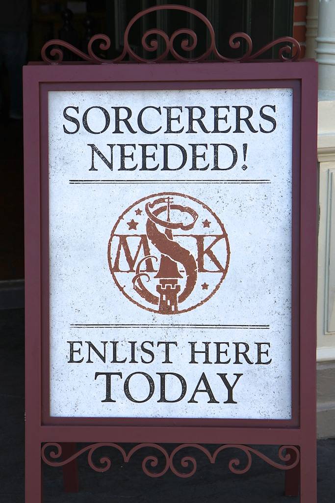 Sorcerers Needed! signage infront of the Fire House