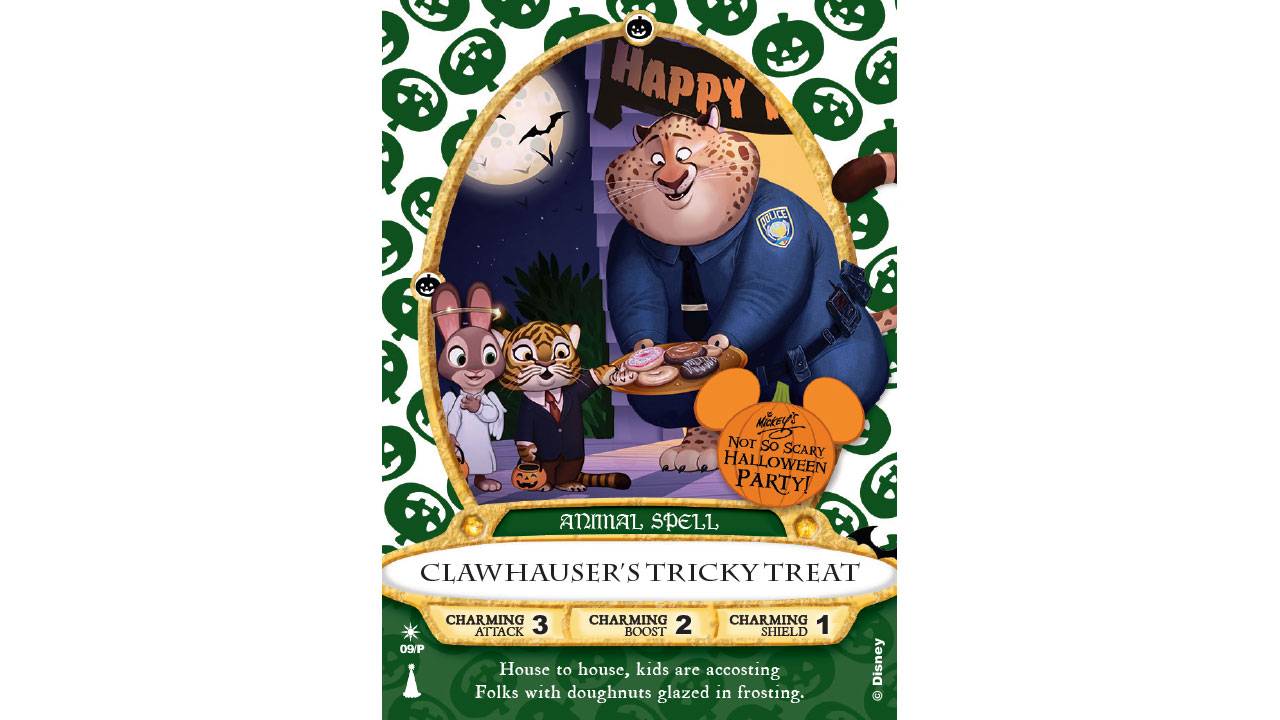‘Clawhauser’ Sorcerers of the Magic Kingdom Card