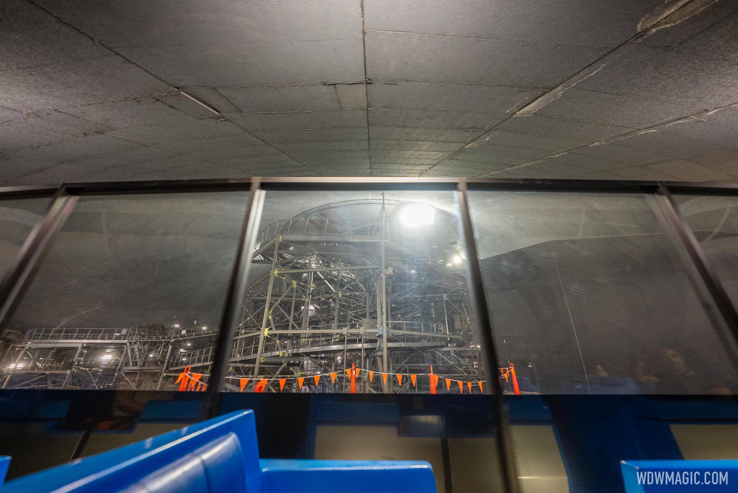 Space Mountain lights on - November 2022