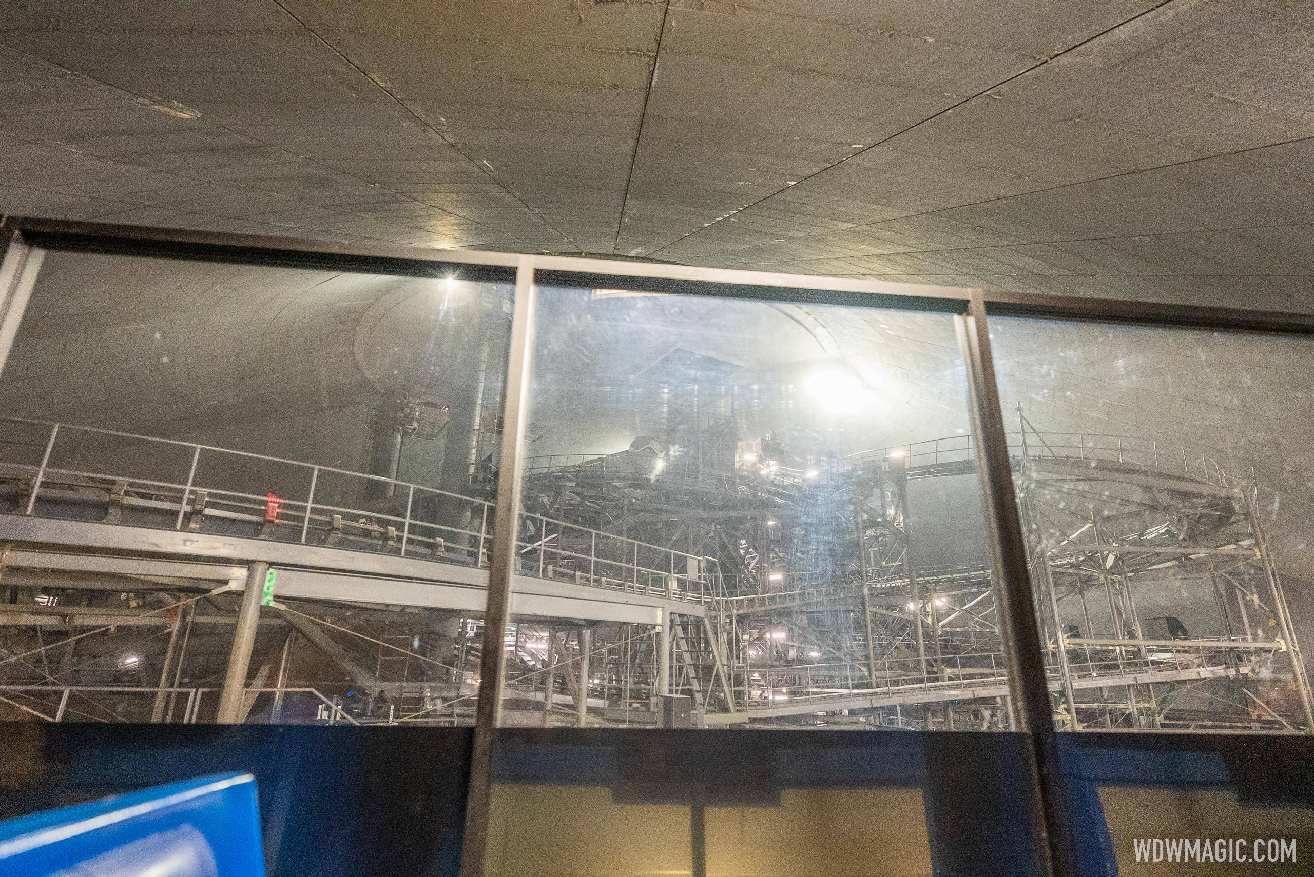 Space Mountain lights on - November 2022