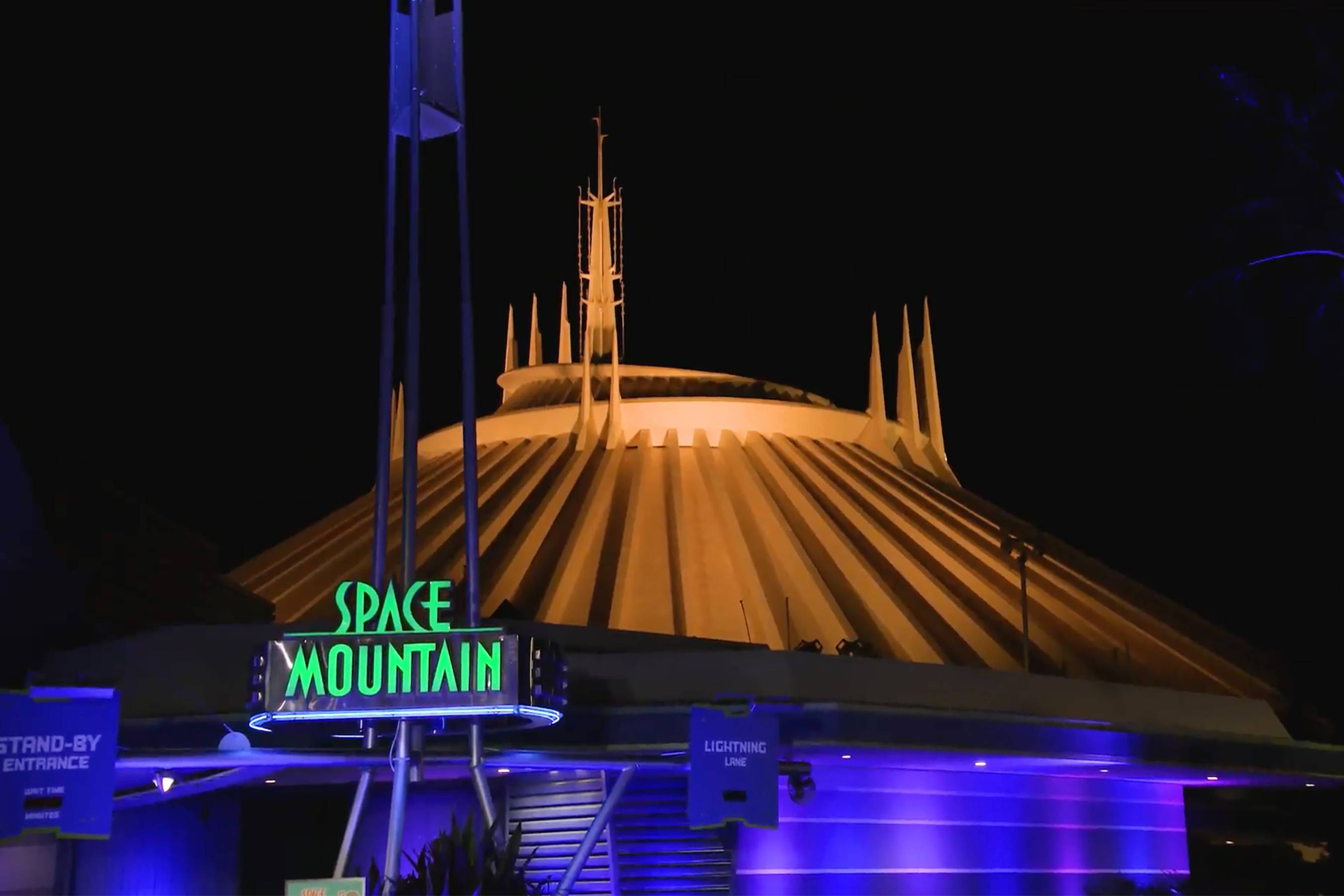 Space Mountain 50th Anniversary Fireworks