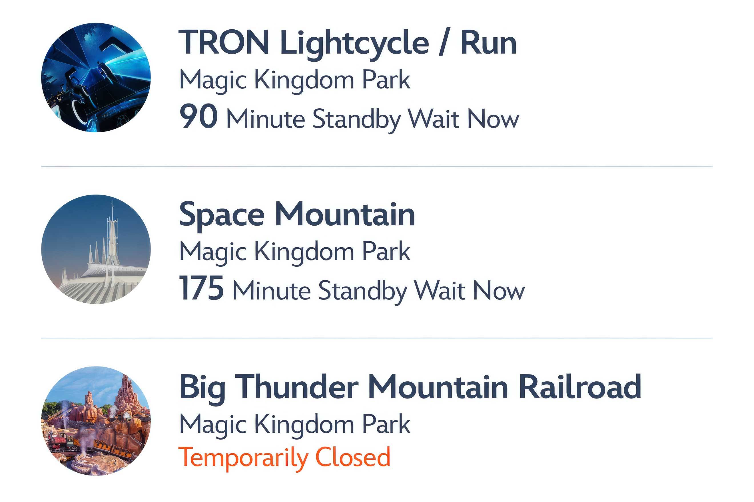 Space Mountain Wait Times Hit Nearly Three Hours Today at Magic Kingdom