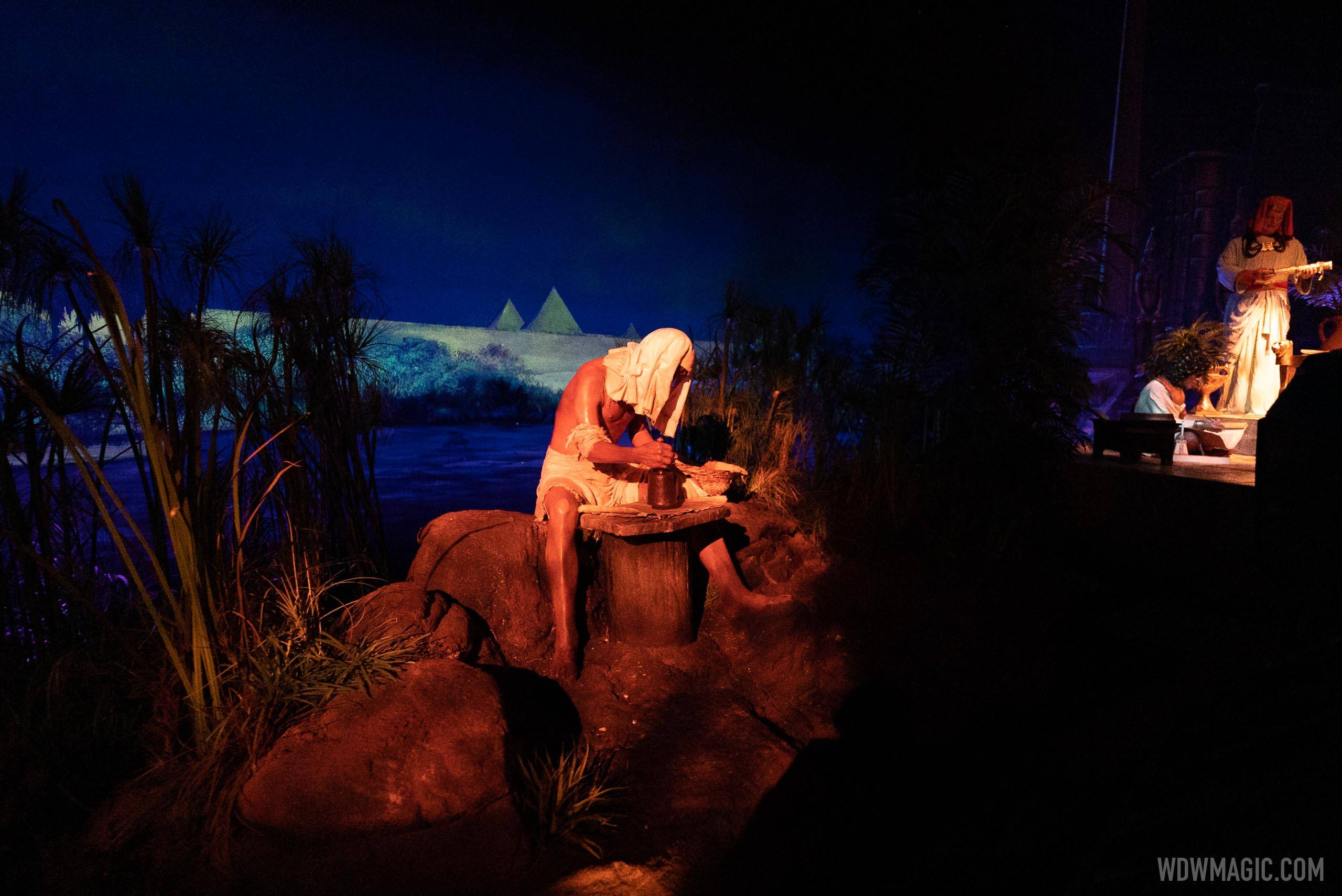 Spaceship Earth show scenes - October 2020