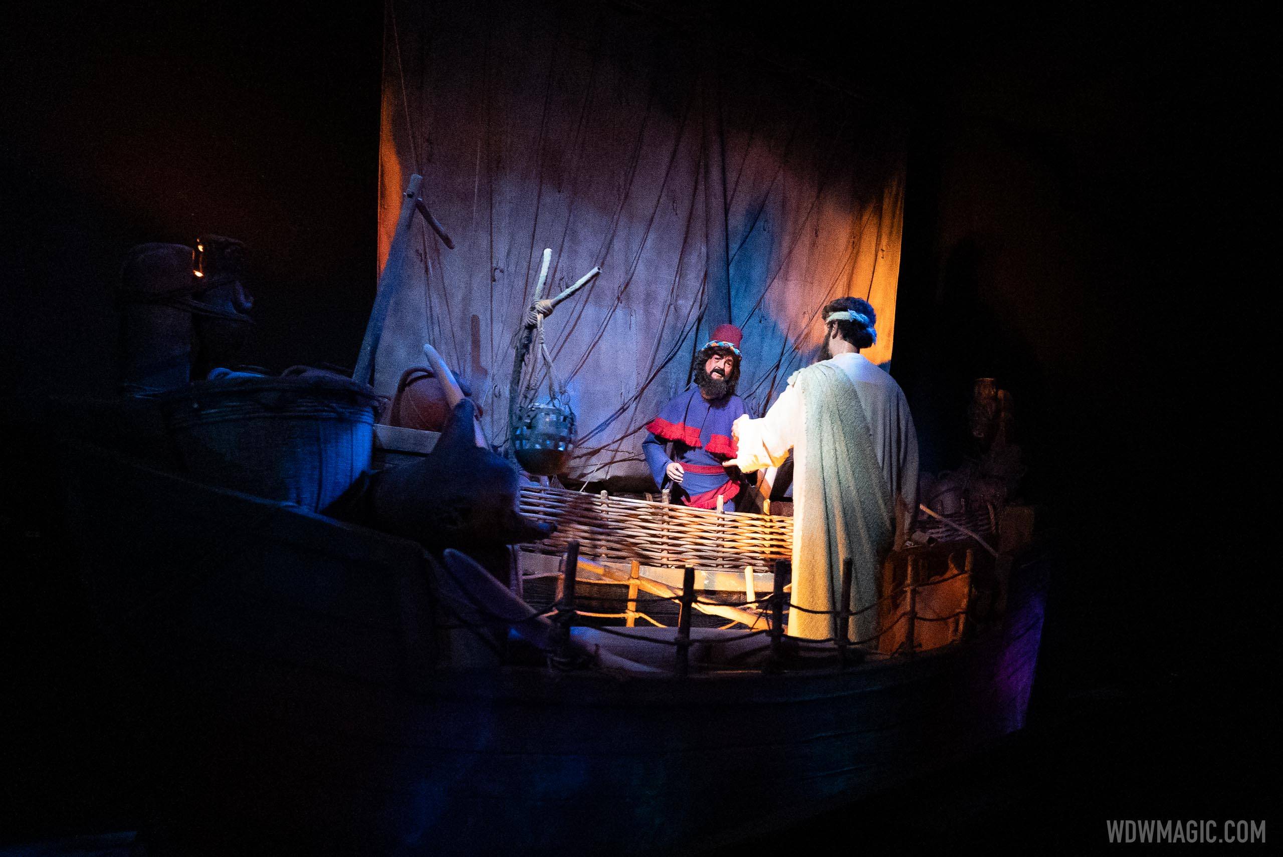 Spaceship Earth show scenes - October 2020