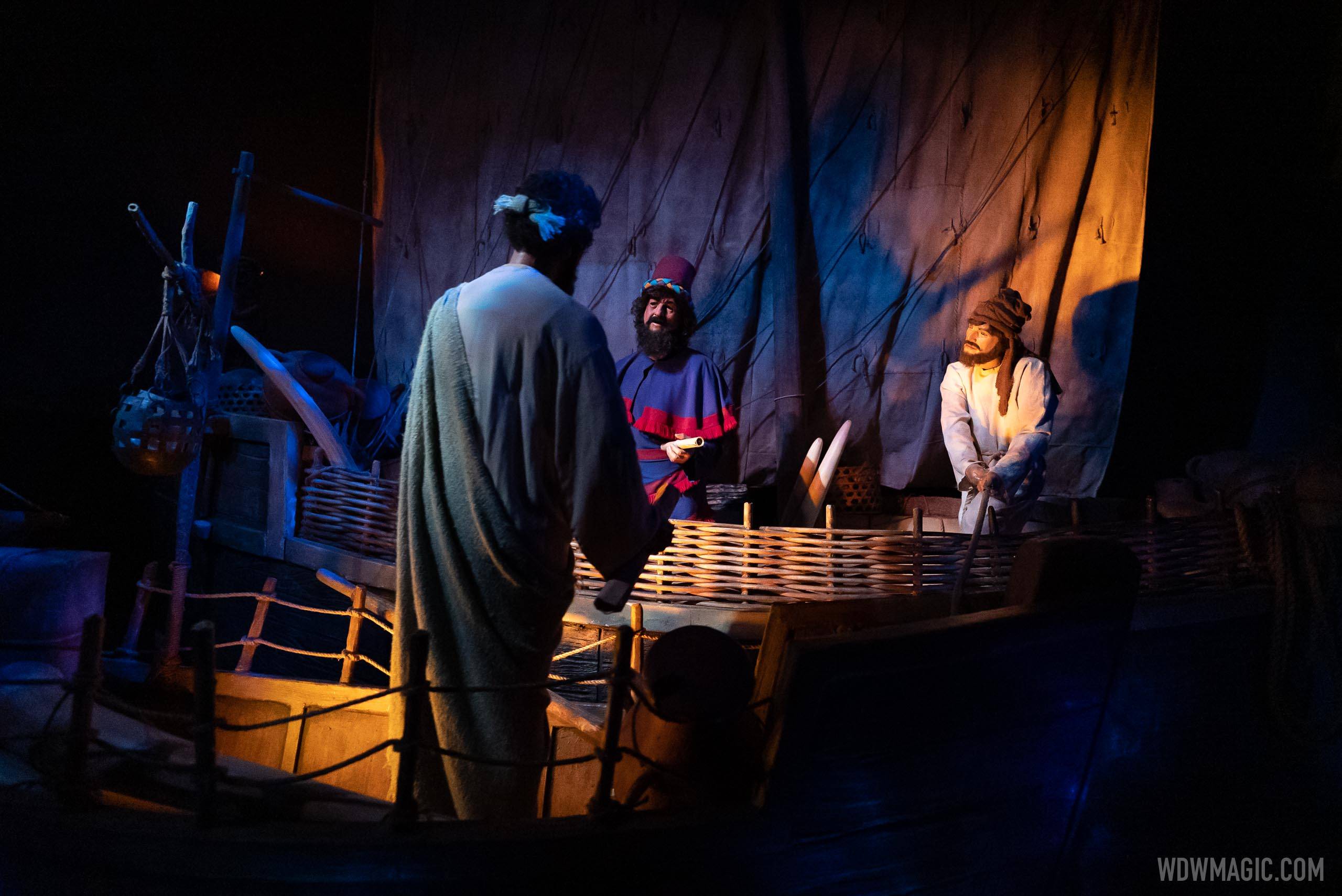 Spaceship Earth show scenes - October 2020