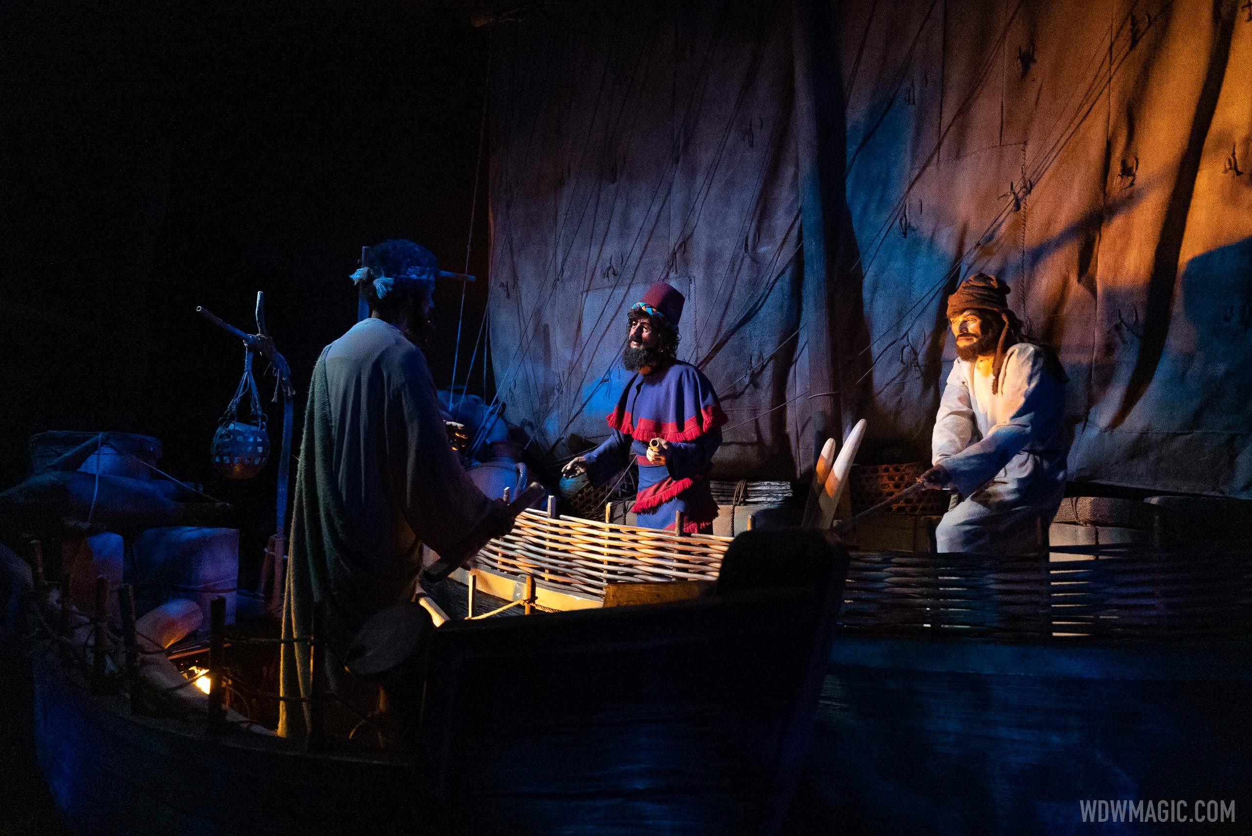 Spaceship Earth show scenes - October 2020