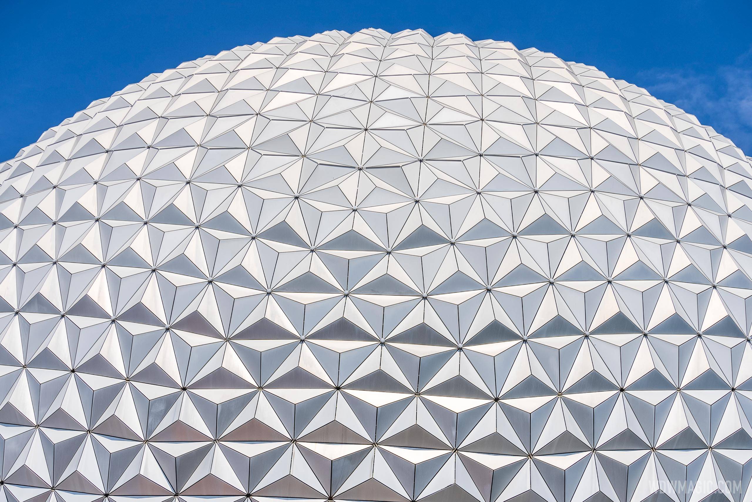 More than 75 'Points of Light' now in position on Spaceship Earth as high reach lift arrives