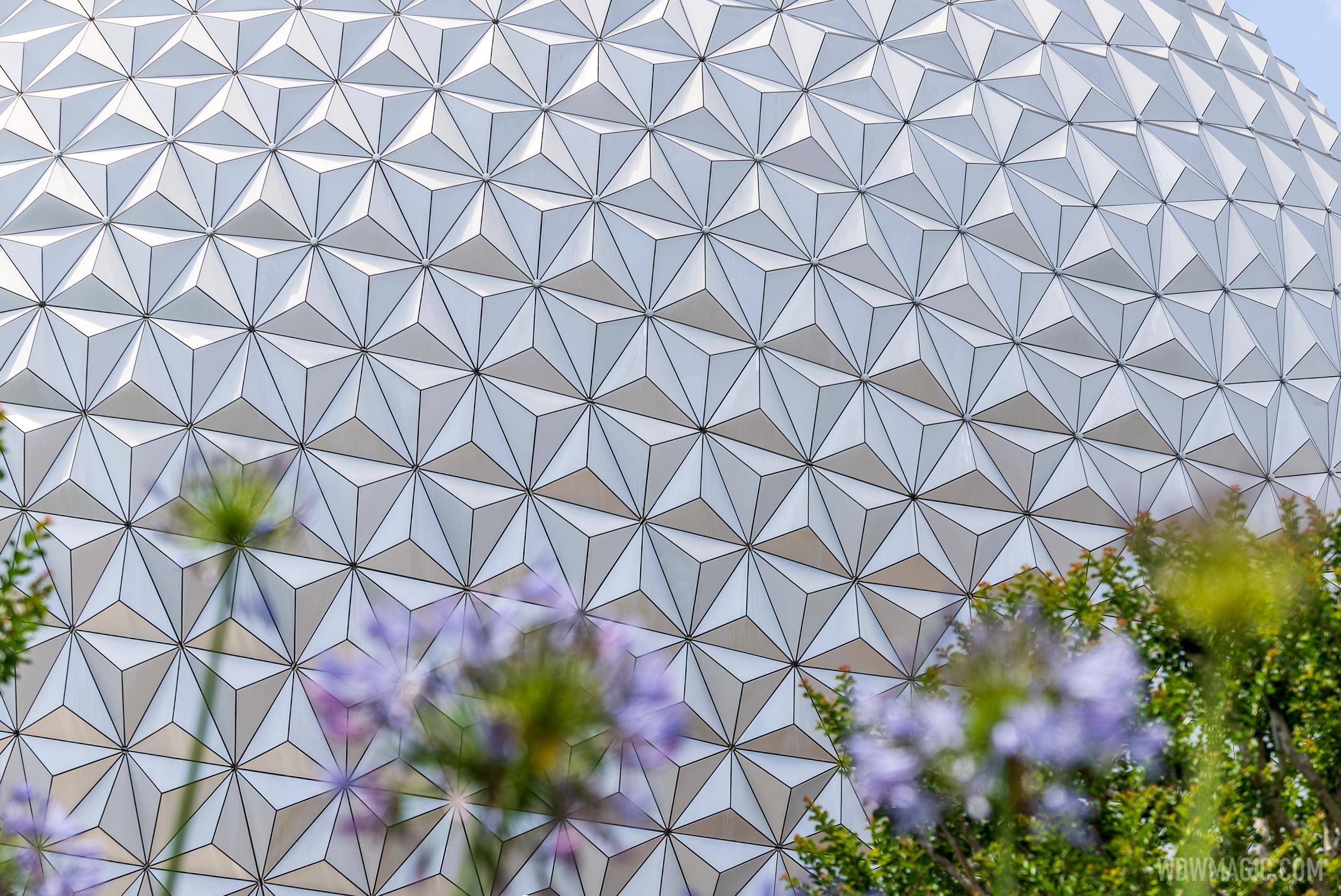 'Points of Light' at EPCOT now wrap nearly all the way around Spaceship Earth