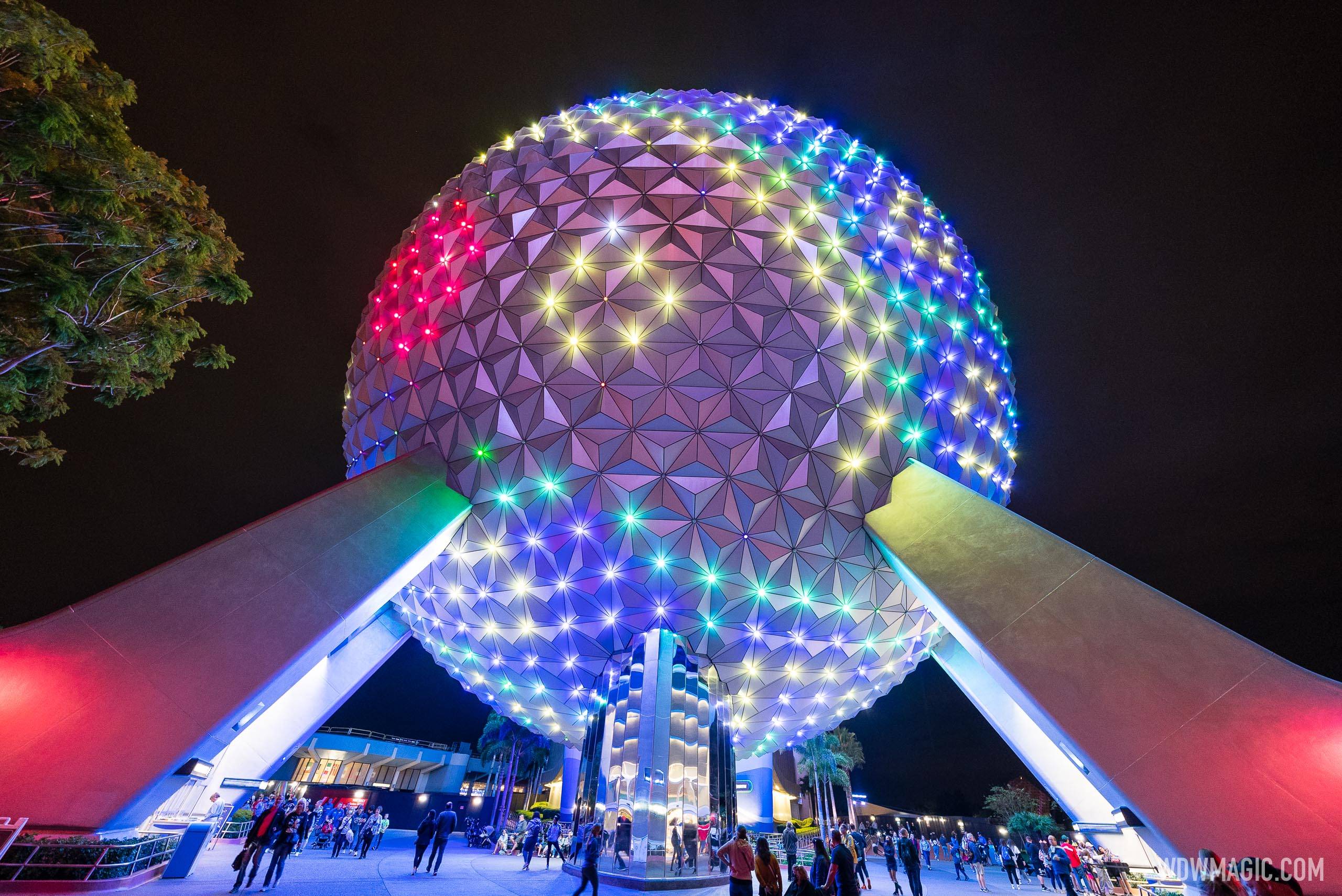 The Lights of Winter pattern on Spaceship Earth