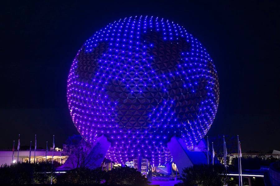 Mickey Mouse silhouette to appear on Spaceship Earth as part of Disney100 celebrations at Walt Disney World