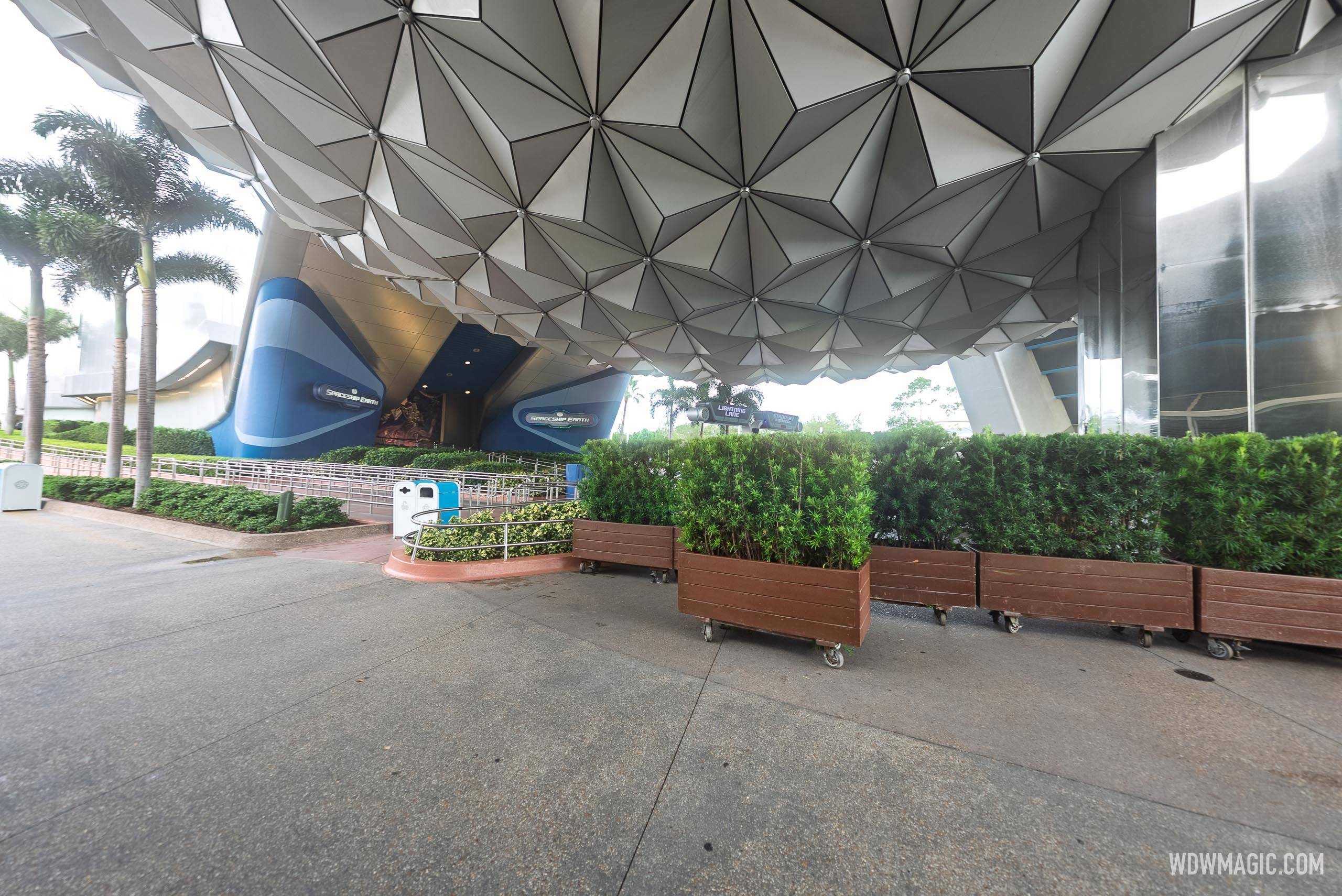 Spaceship Earth Closed for Refurbishment August 2025