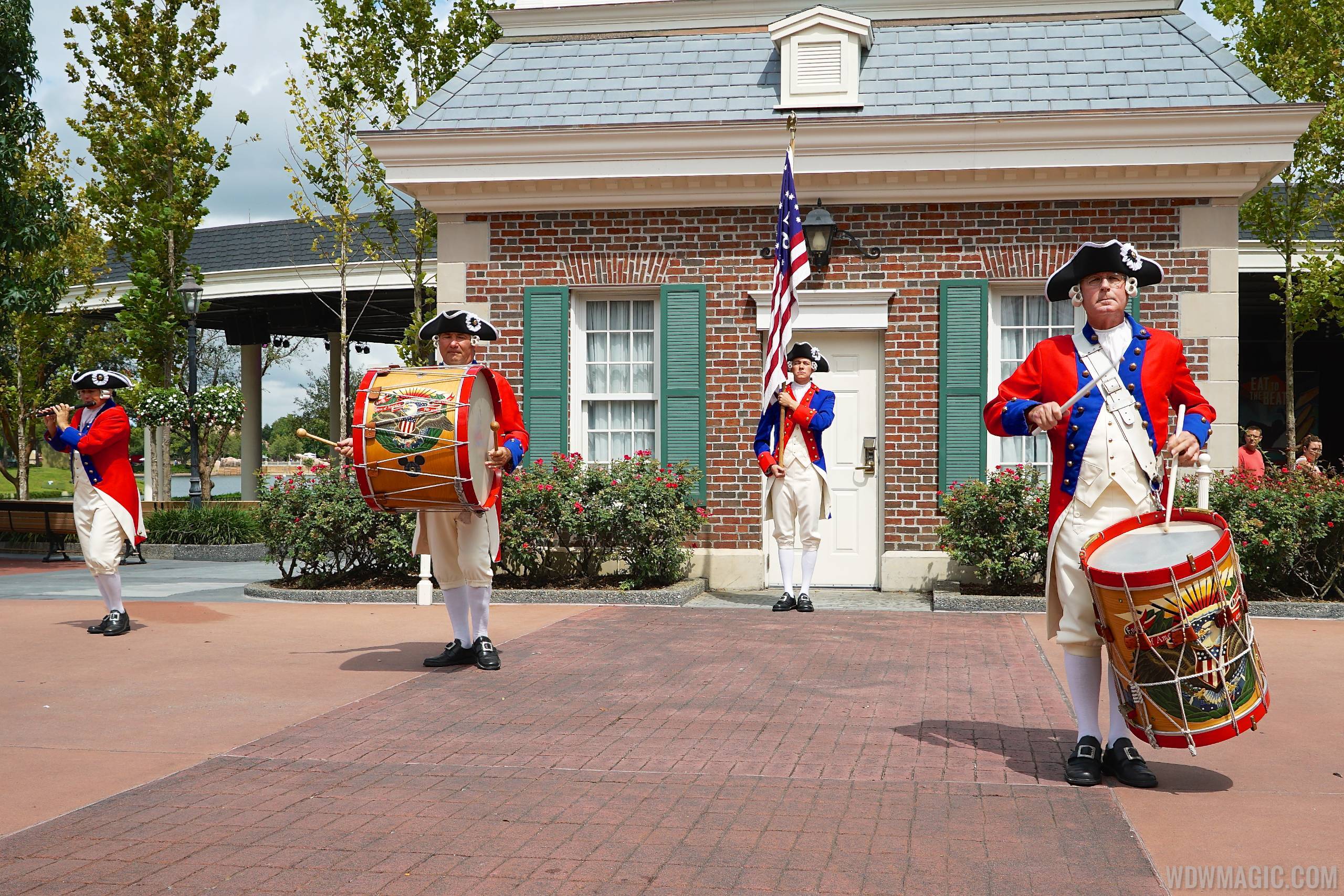 Spirit of America Fife and Drum Corps performance