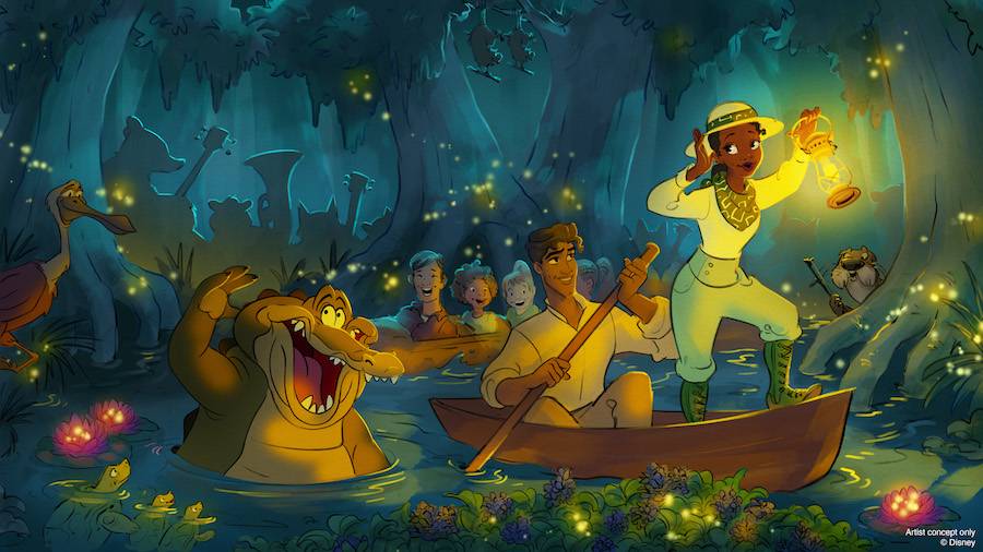 Voice of Tiana, Anika Noni Rose, lets slip the opening date for 'The Princess and the Frog' retheme of Disney's Splash Mountain