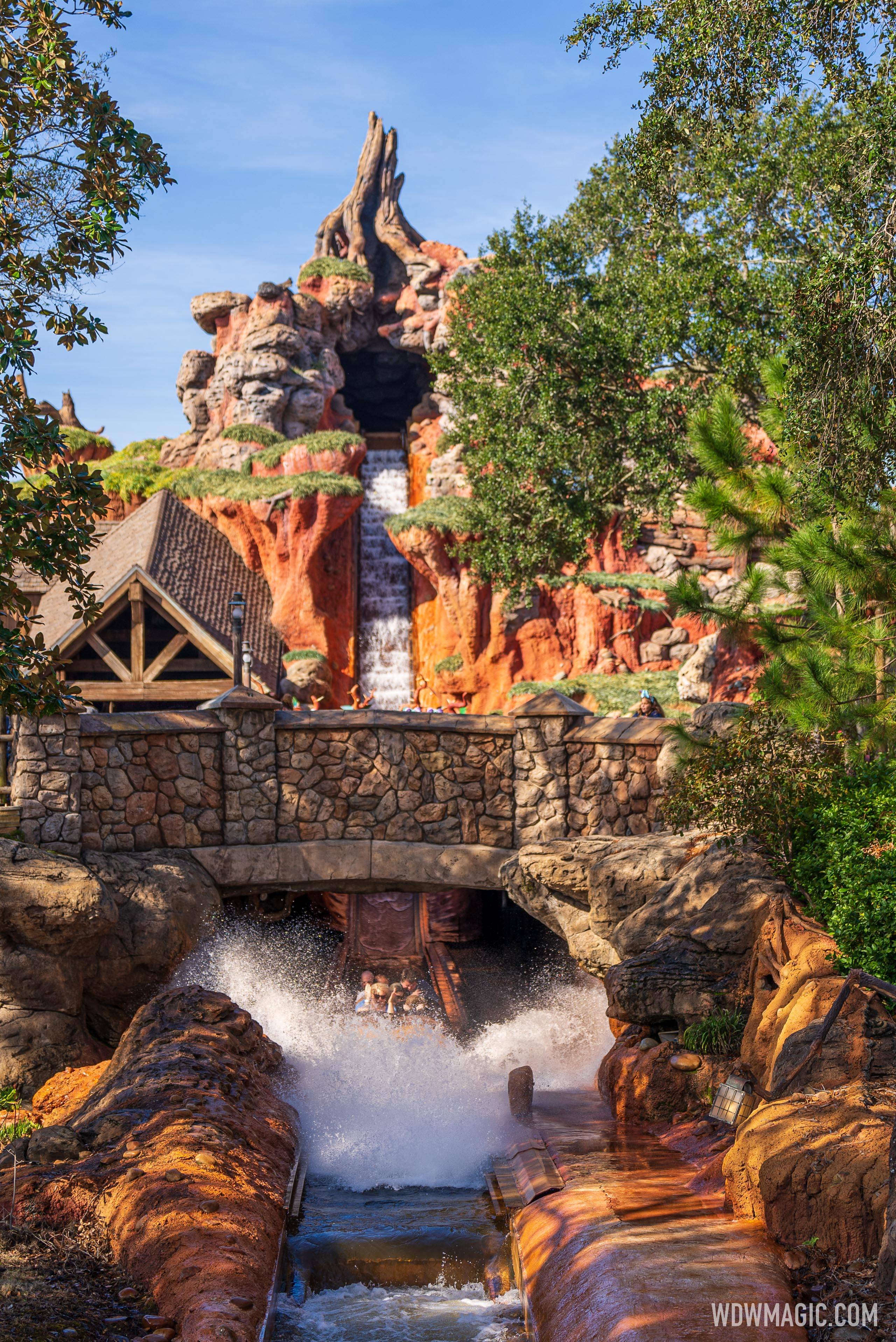 トップス DISNEY SPLASH MOUNTAIN magic kingdom POV】Splash Mountain The Last Day 4K Front Seat Magic Kingdom