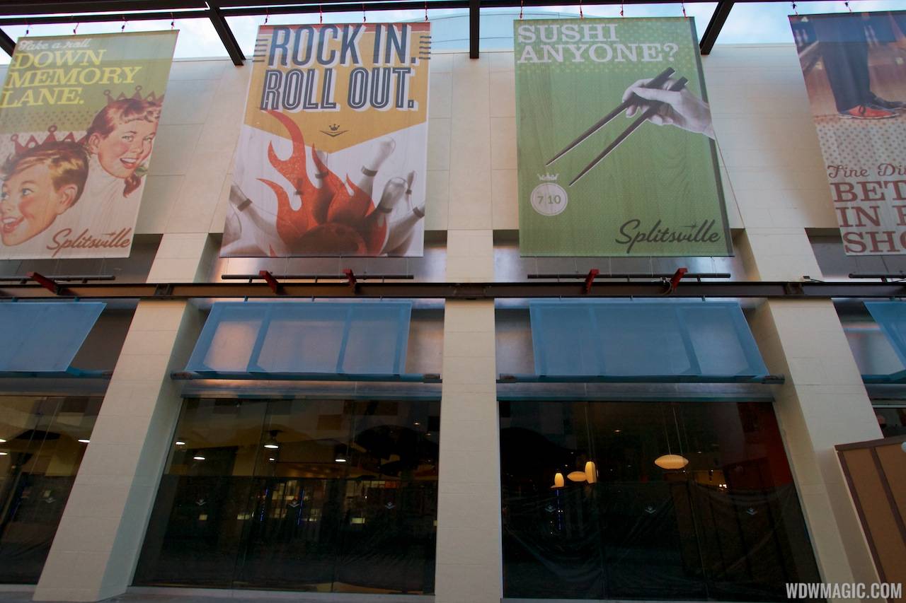 PHOTOS - Splitsville nears completion at Downtown Disney