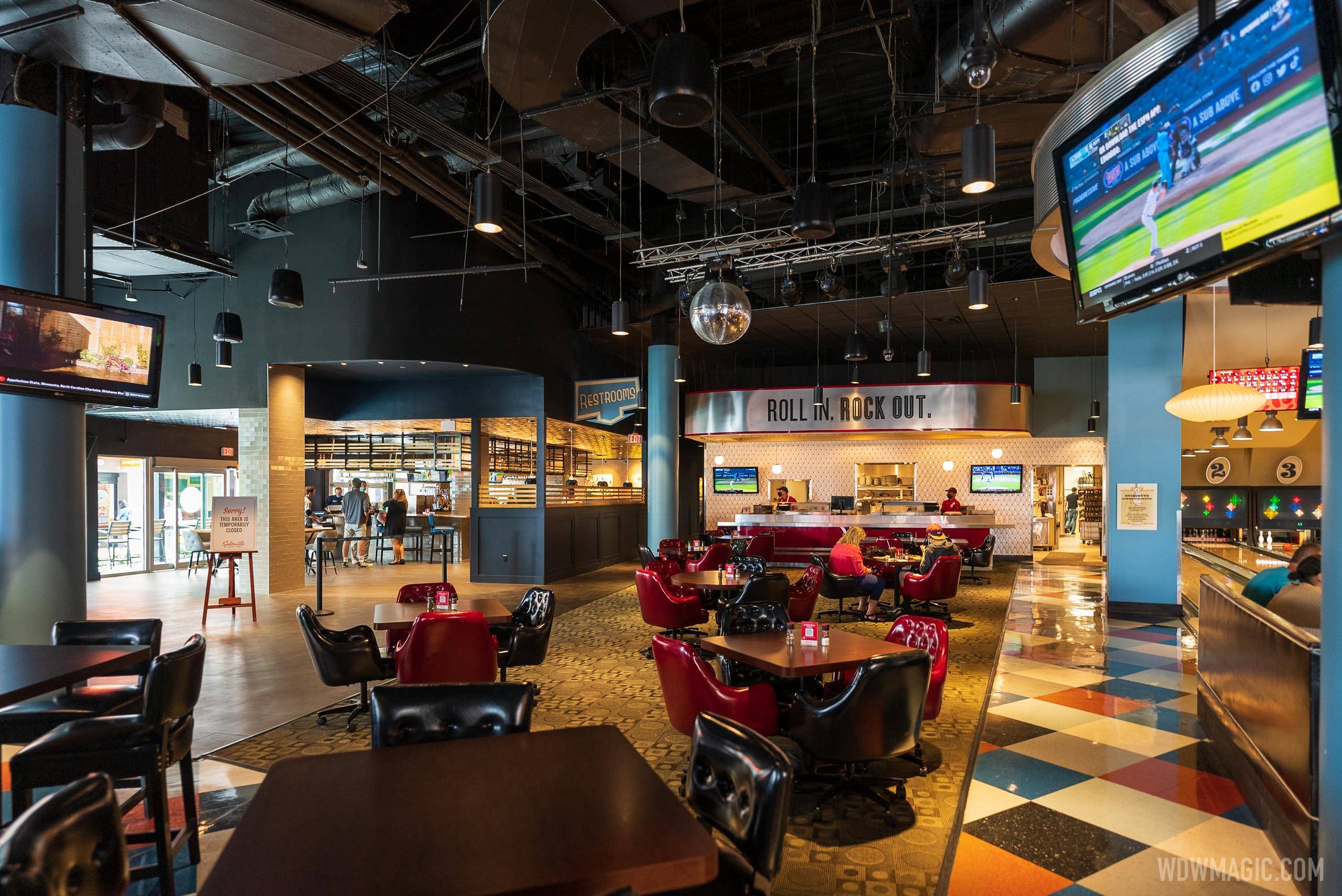 Lane life? Patio party? - Splitsville - Disney Springs