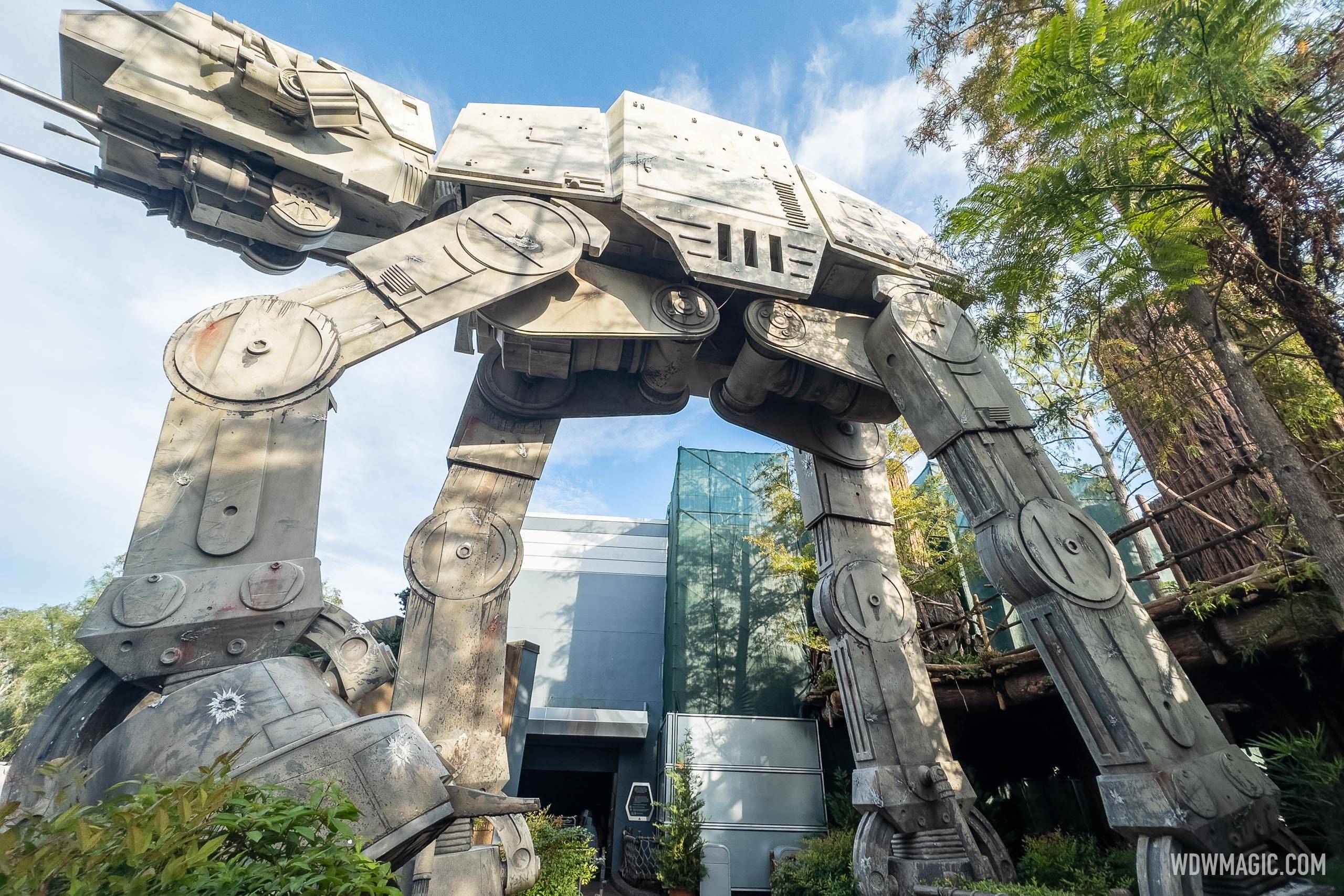 Exterior refurbishment continues at Star Tours in Disney's Hollywood Studios