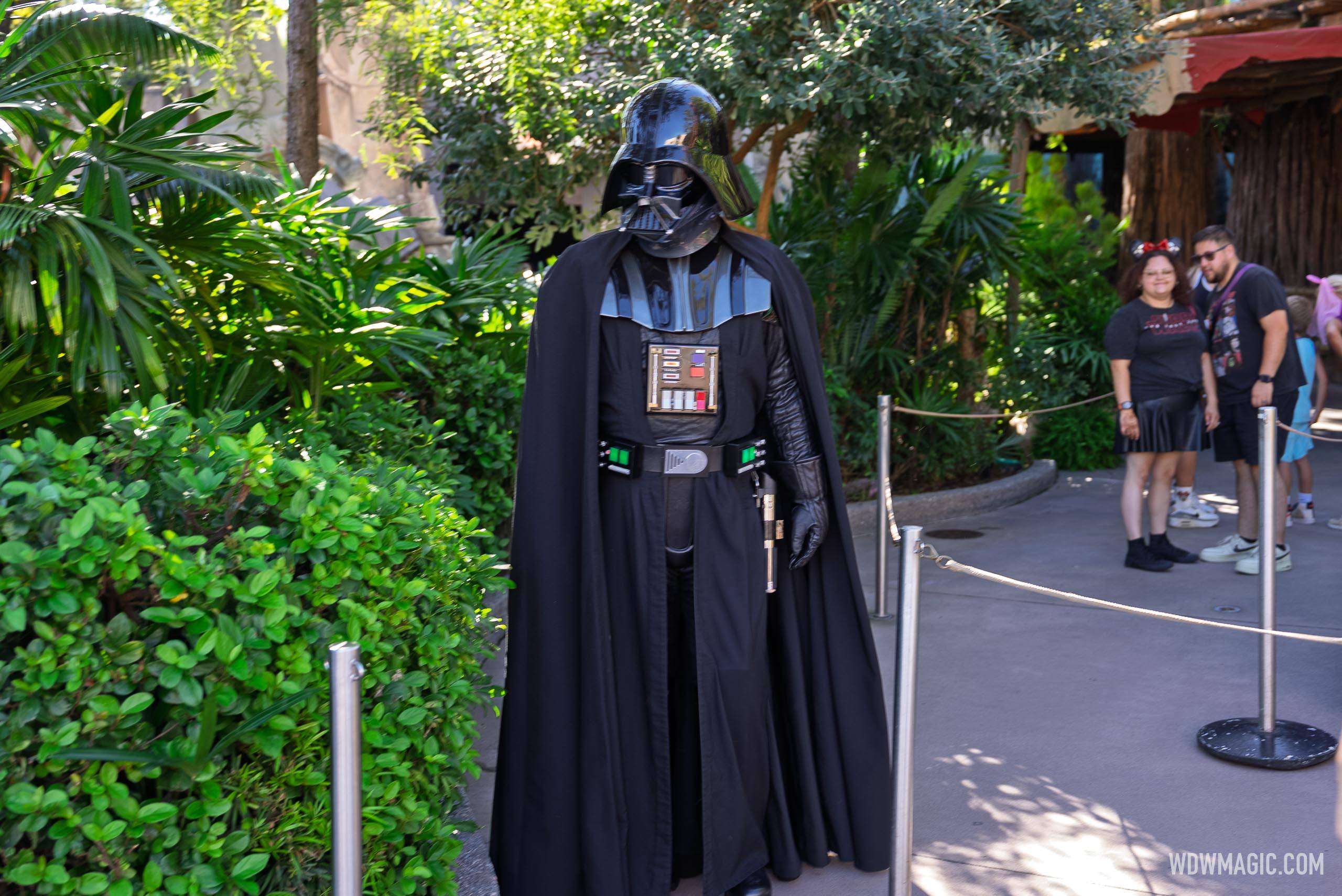 Darth Vadar Meet and Greet at Star Tours