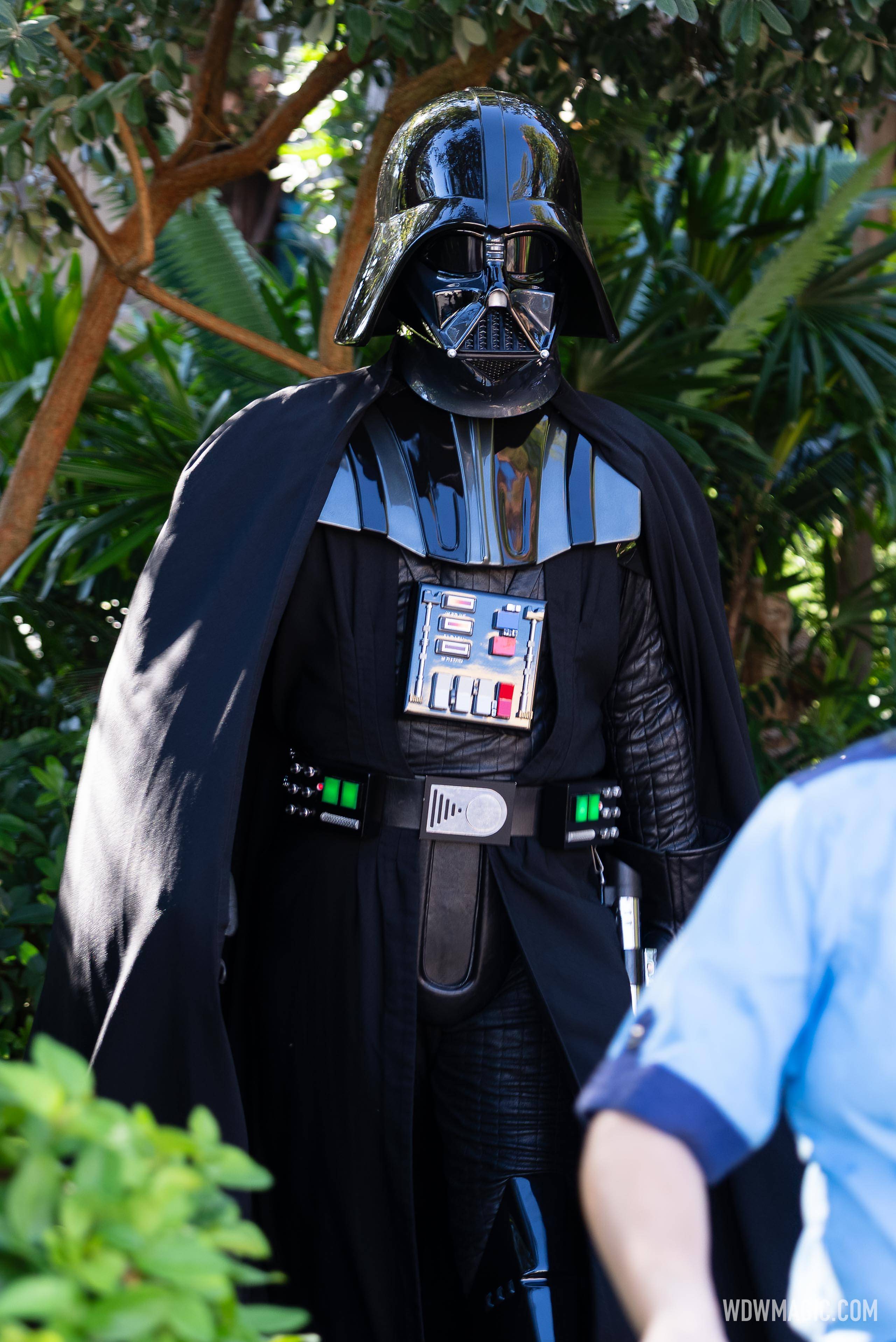Darth Vadar Meet and Greet at Star Tours