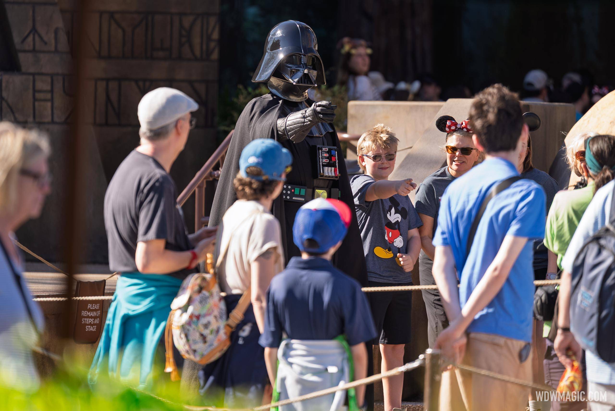Darth Vader Meet and Greet Moves to Former Jedi Training Stage at Disney's Hollywood Studios