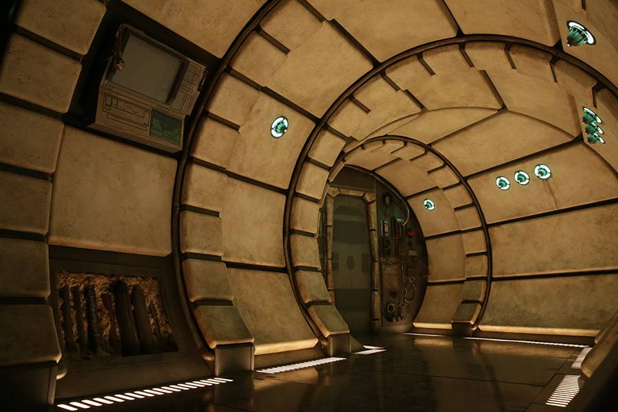 Inside the Millennium Falcon at Star Wars Galaxy's Edge