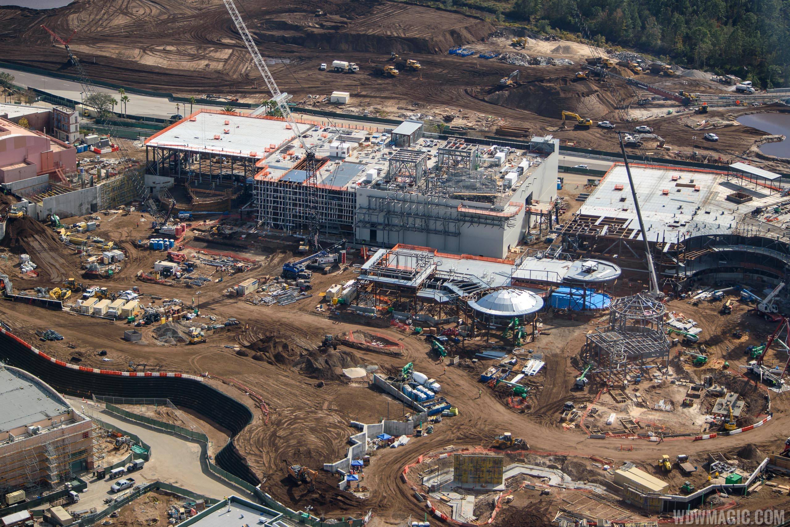 Star Wars Galaxy's Edge aerial pictures
