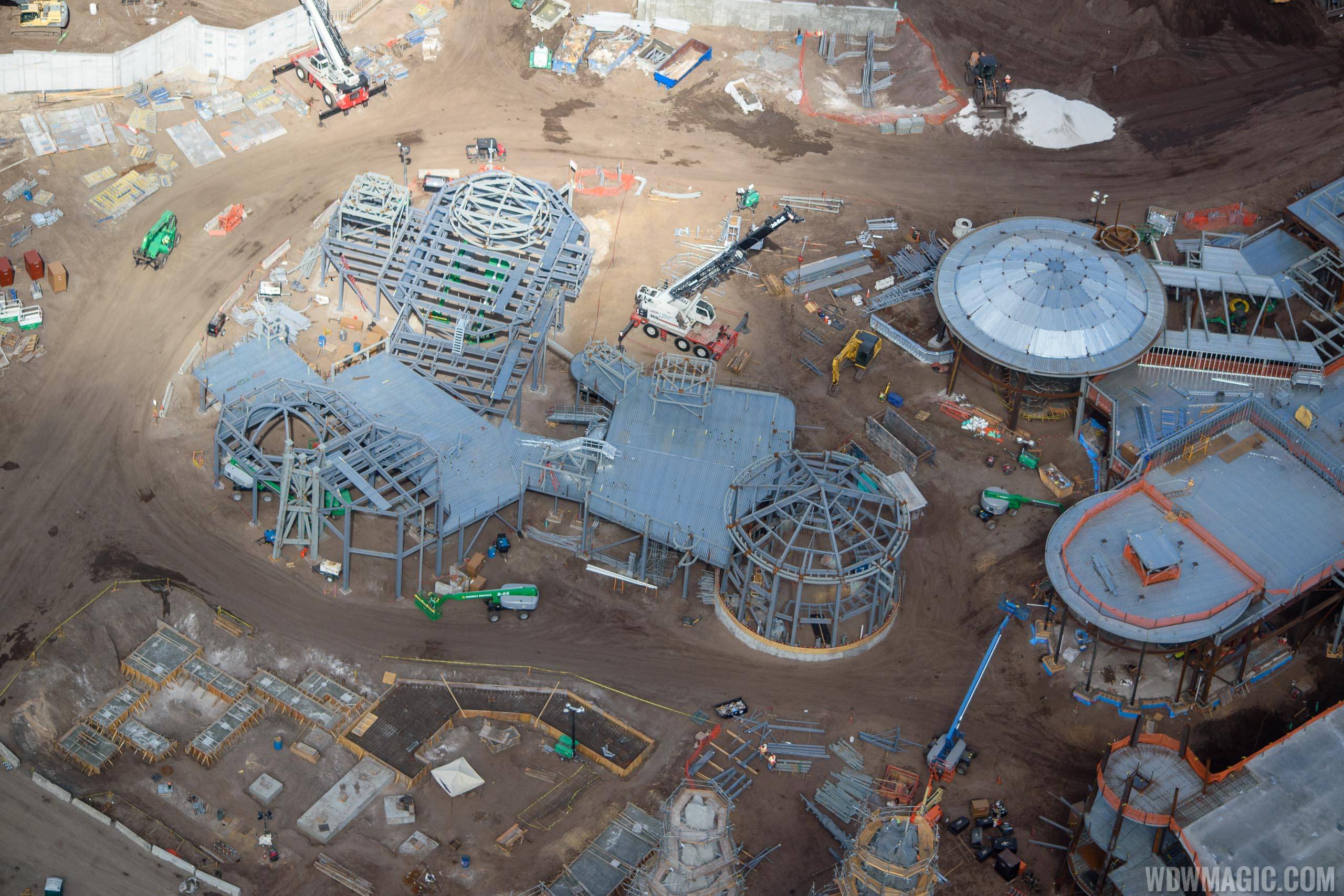 Star Wars Galaxy's Edge aerial pictures