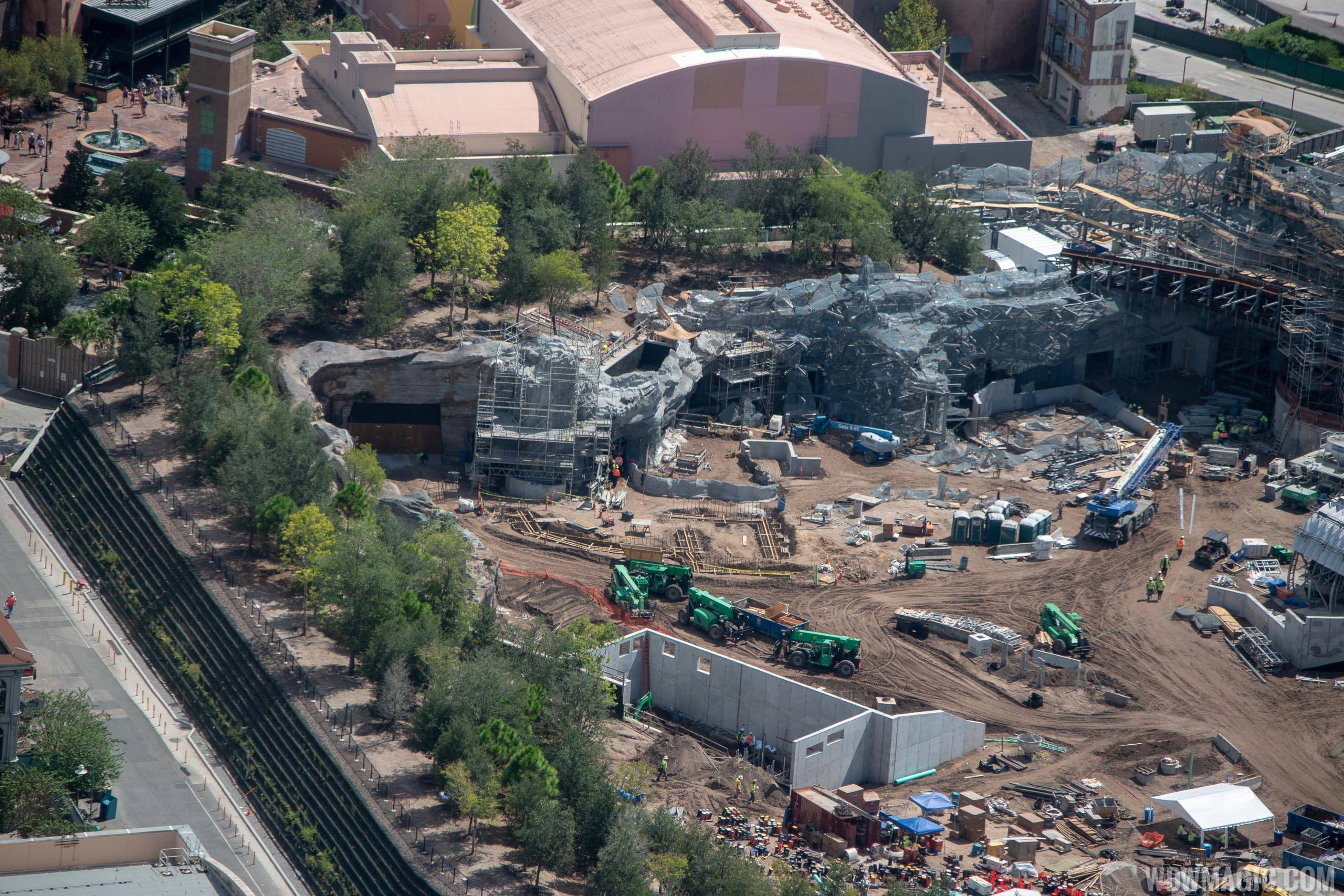 Star Wars Galaxy's Edge aerial pictures - September 2018