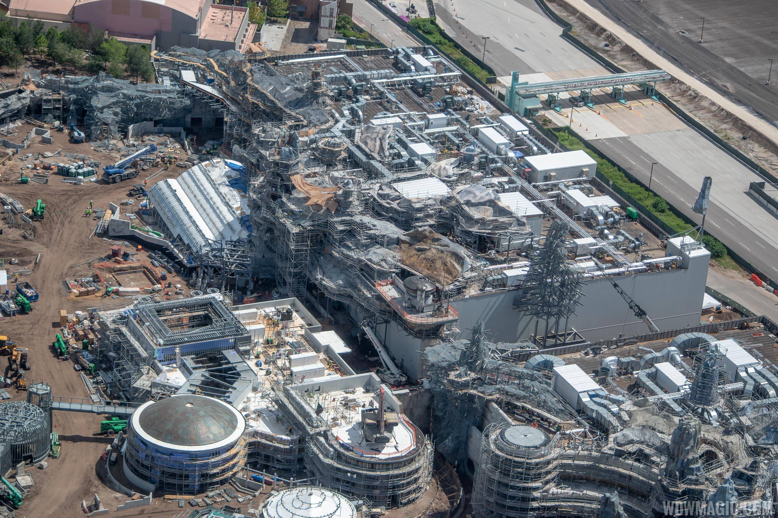 Star Wars Galaxy's Edge aerial pictures - September 2018