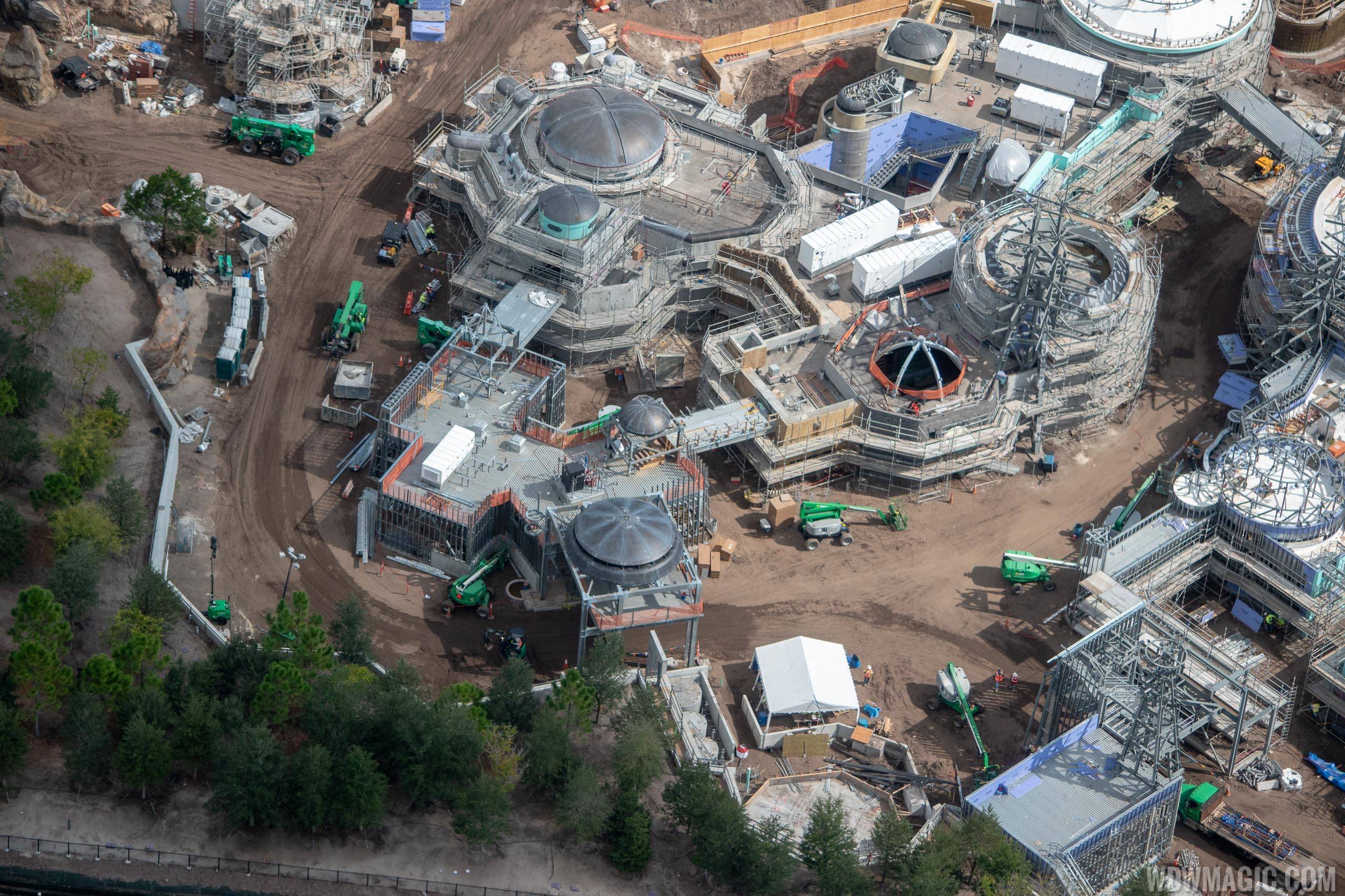 Star Wars Galaxy's Edge aerial pictures - November 2018