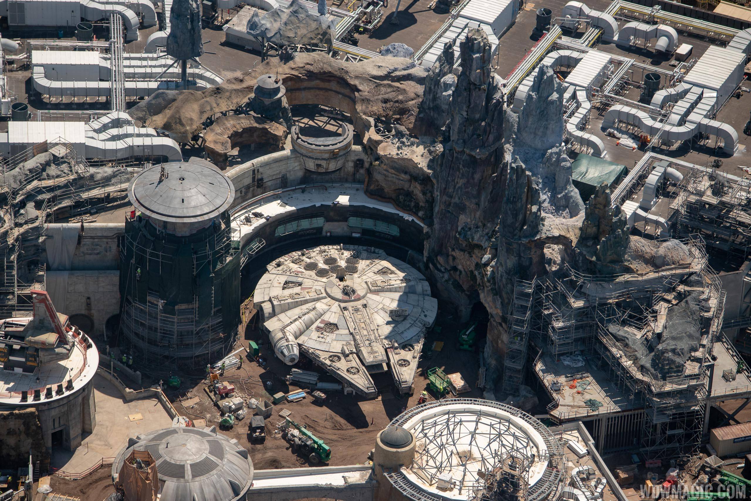 PHOTOS - Star Wars Galaxy's Edge aerial construction pictures from Walt Disney World