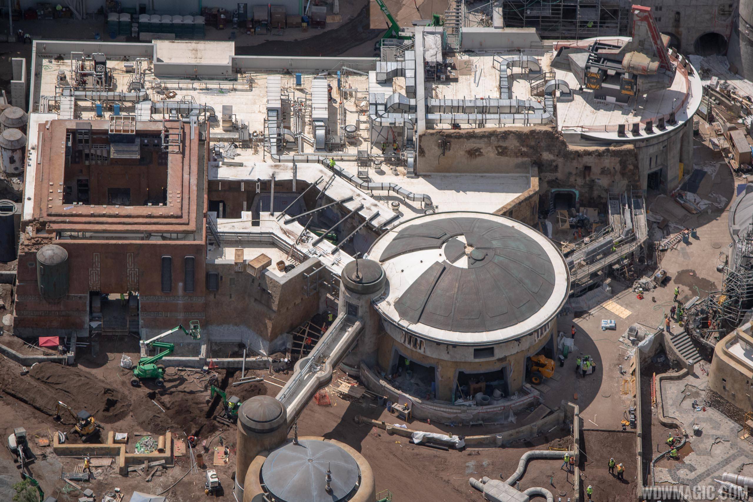 Star Wars Galaxy's Edge aerial pictures - May 2019