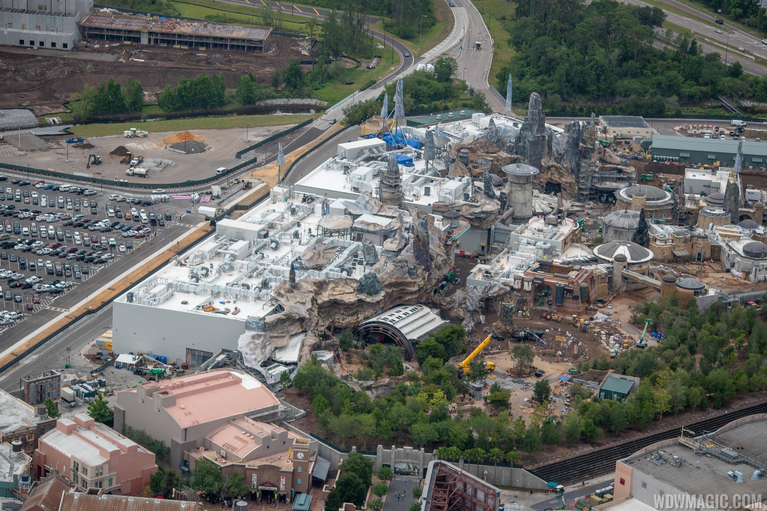 Star Wars hotel construction at Walt Disney World - June 2019