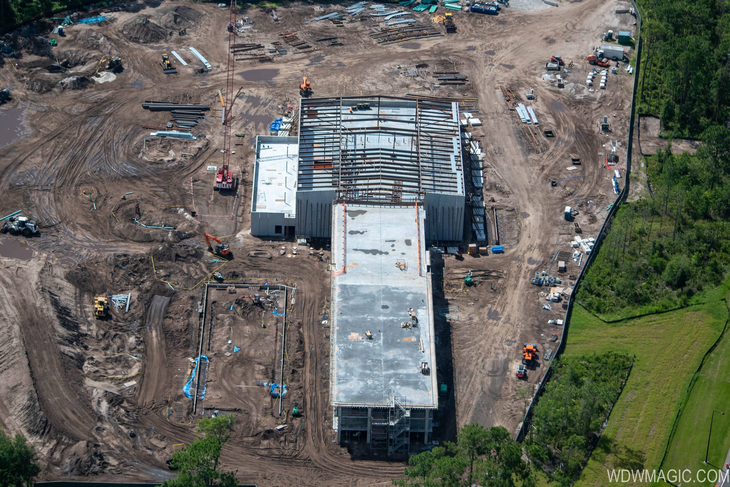 Star Wars hotel construction at Walt Disney World - July 2019