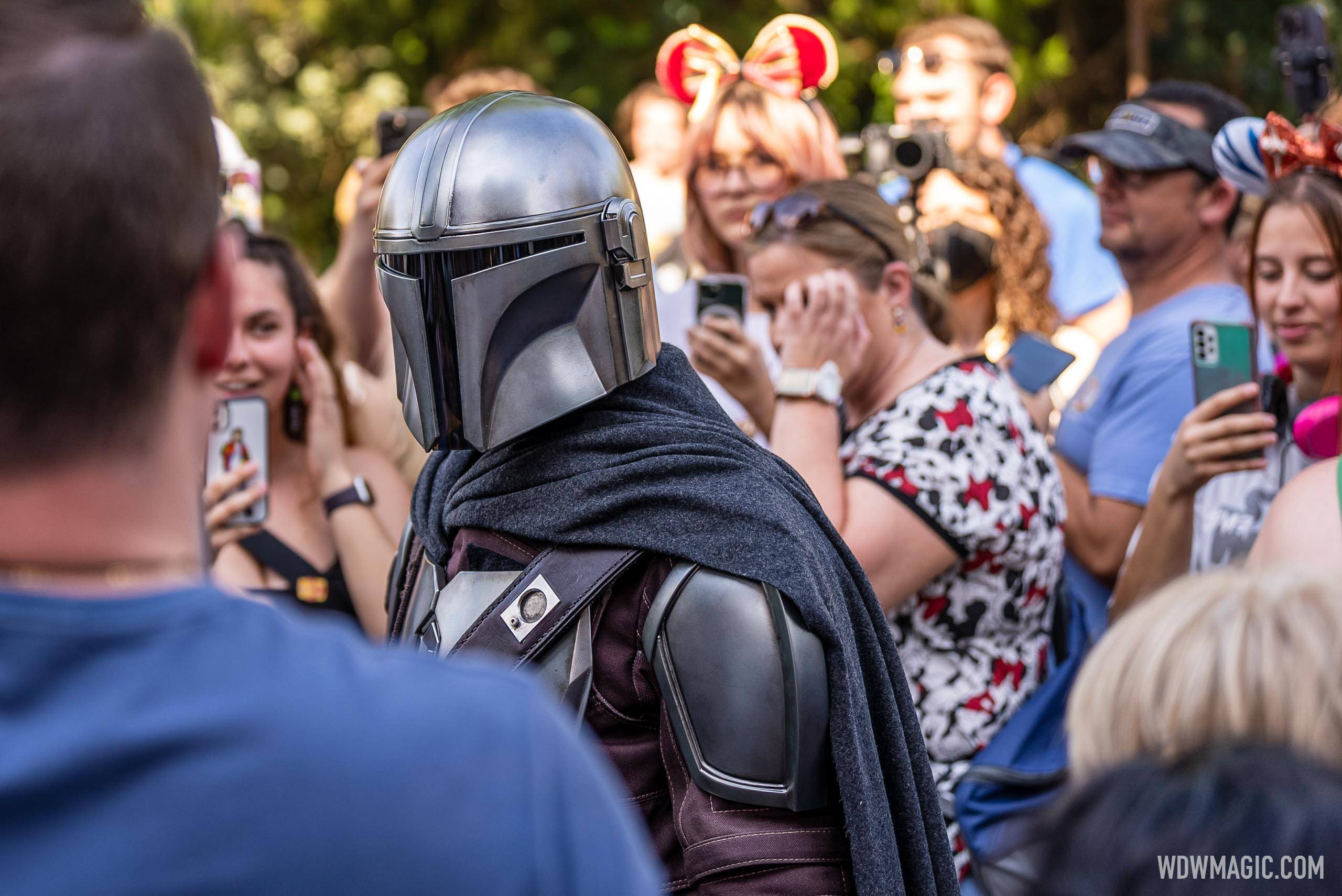 The Mandalorian and Grogu first day at Disney's Hollywood Studios