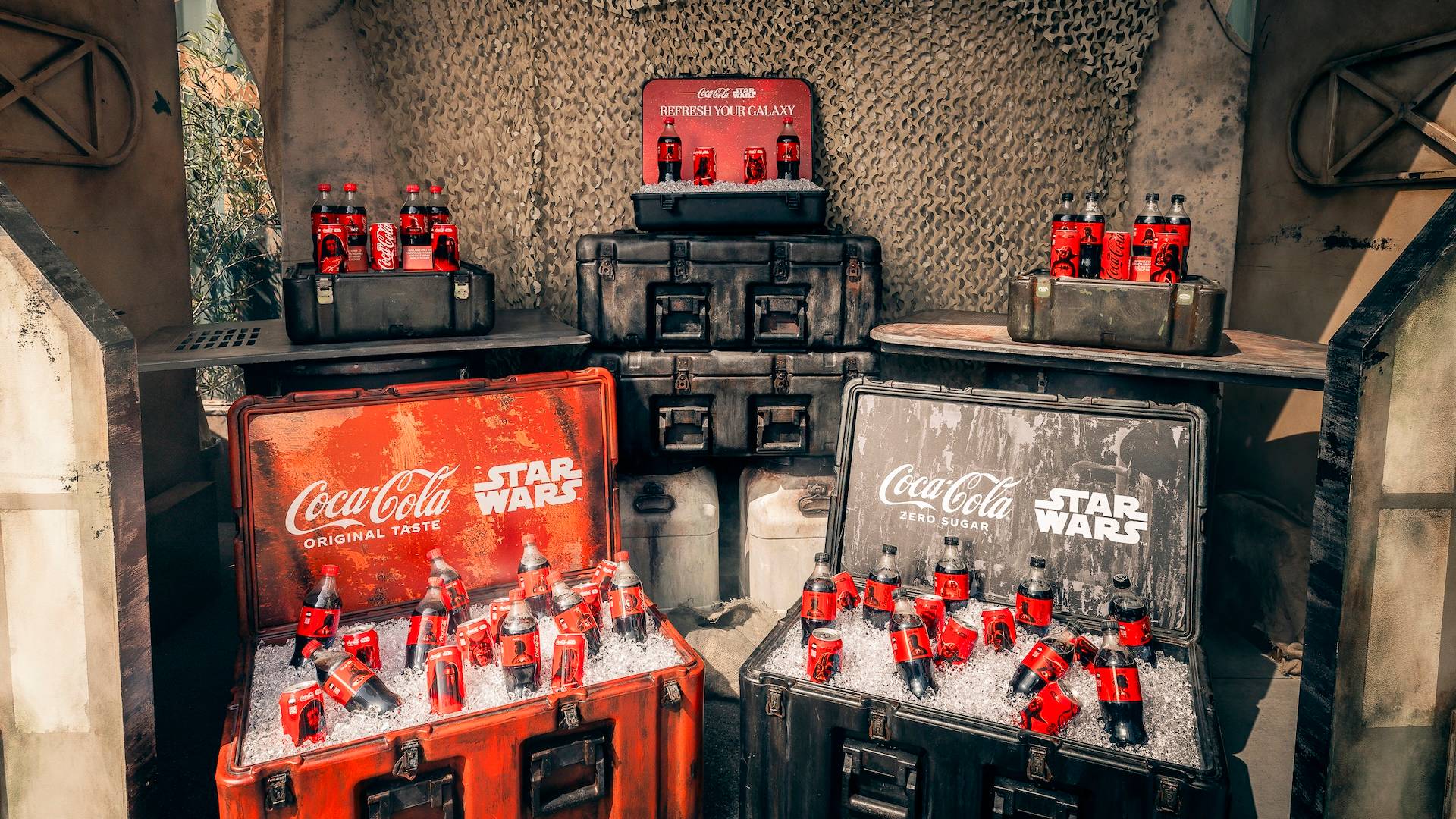 Coca-Cola x Star Wars Collaboration Brings New Bottles to Disney Parks
