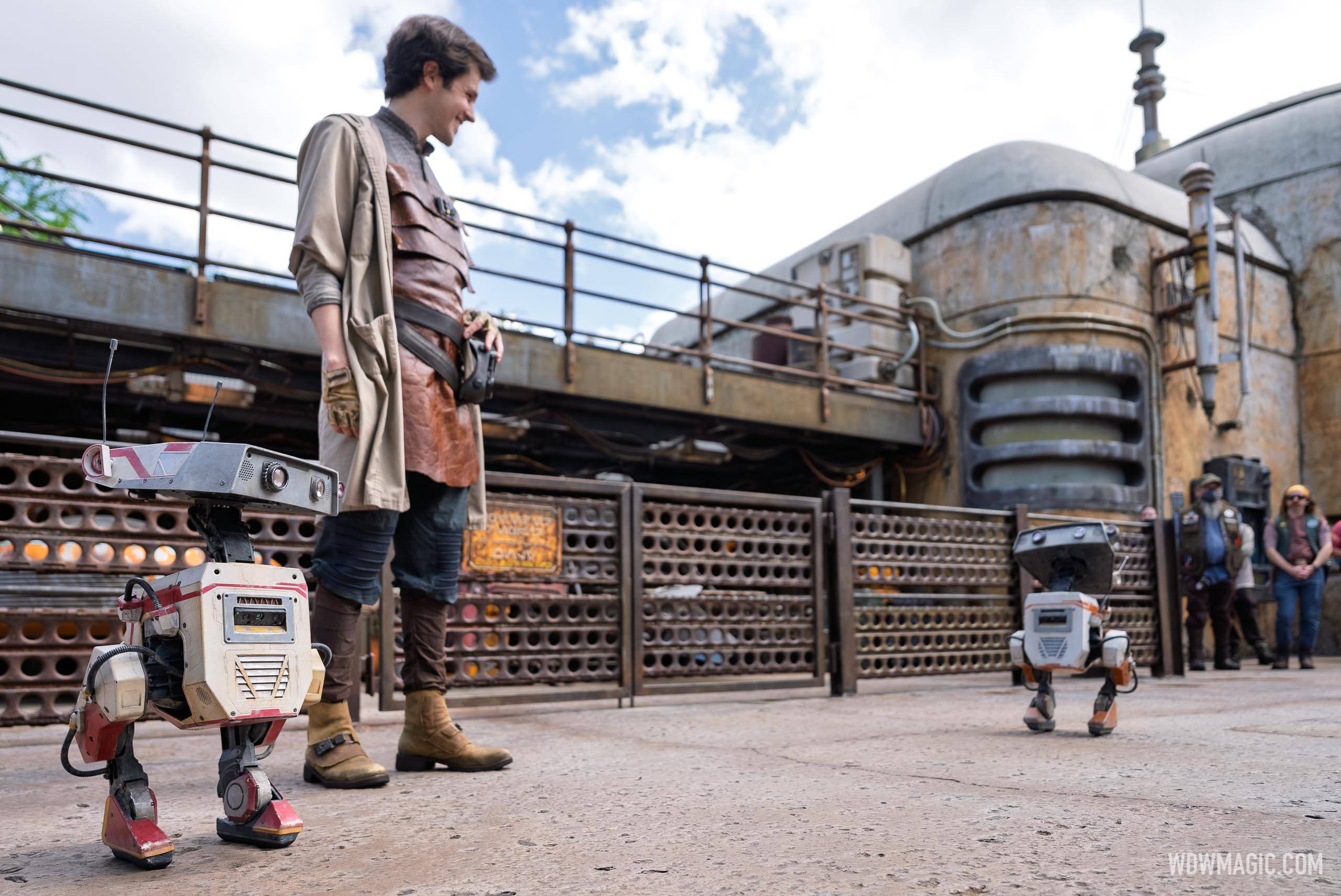 Watch Star Wars BDX Droids in Action at Disney's Hollywood Studios - Photos and Video