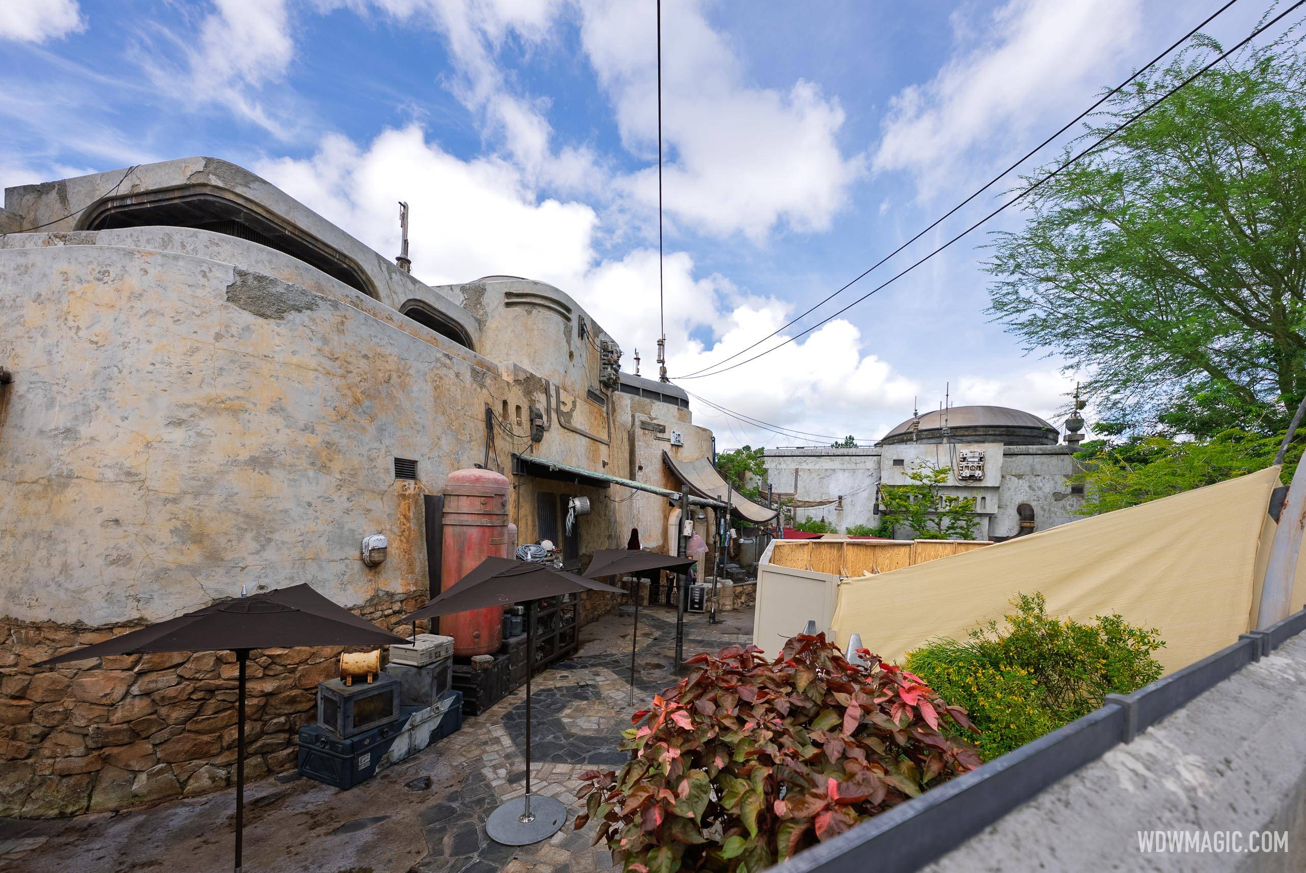 Construction Walls Near Savi’s Workshop in Star Wars: Galaxy’s Edge - September 2025